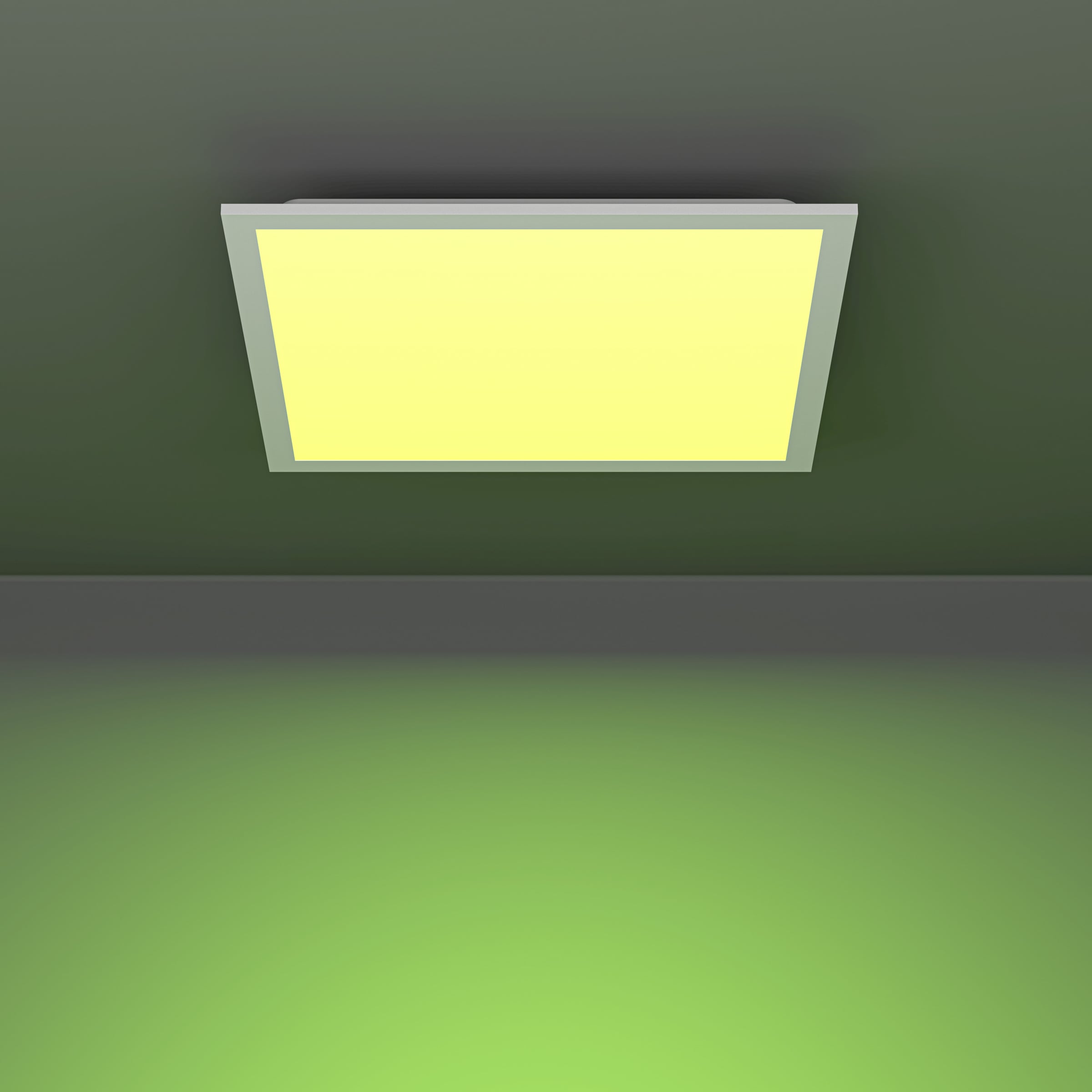 EGLO LED Deckenleuchte »MORADILLO-Z Deckenlampe - Stahl - LED - 19W - IP20« LED-Modul 1 Stk. Kaltweiß | Neutralweiß | RGB | Warmweiß Wohzimmerlampe, Esszimmerlampe, Schlafzimmer, L39,3 x B39,3 x H6,1 cm