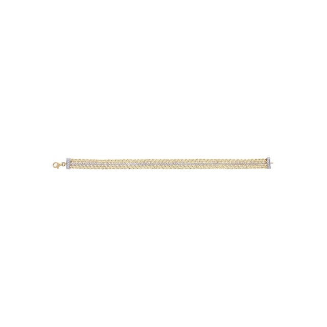 Firetti Goldarmband »Schmuck Geschenk, Fantasiekettengliederung, bicolor,  ca. 8,9 mm breit« online kaufen