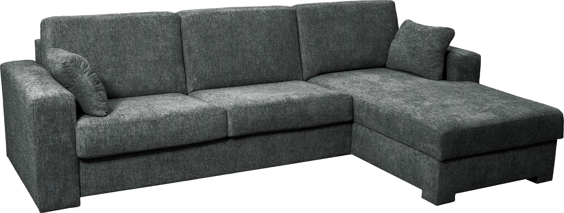 Home affaire Ecksofa Roma "L" Dauerschlaffunktion, mit Unterfederung, Matratzenhöhe 14cm, Liegemaße ca 163x198 cm, L-Form