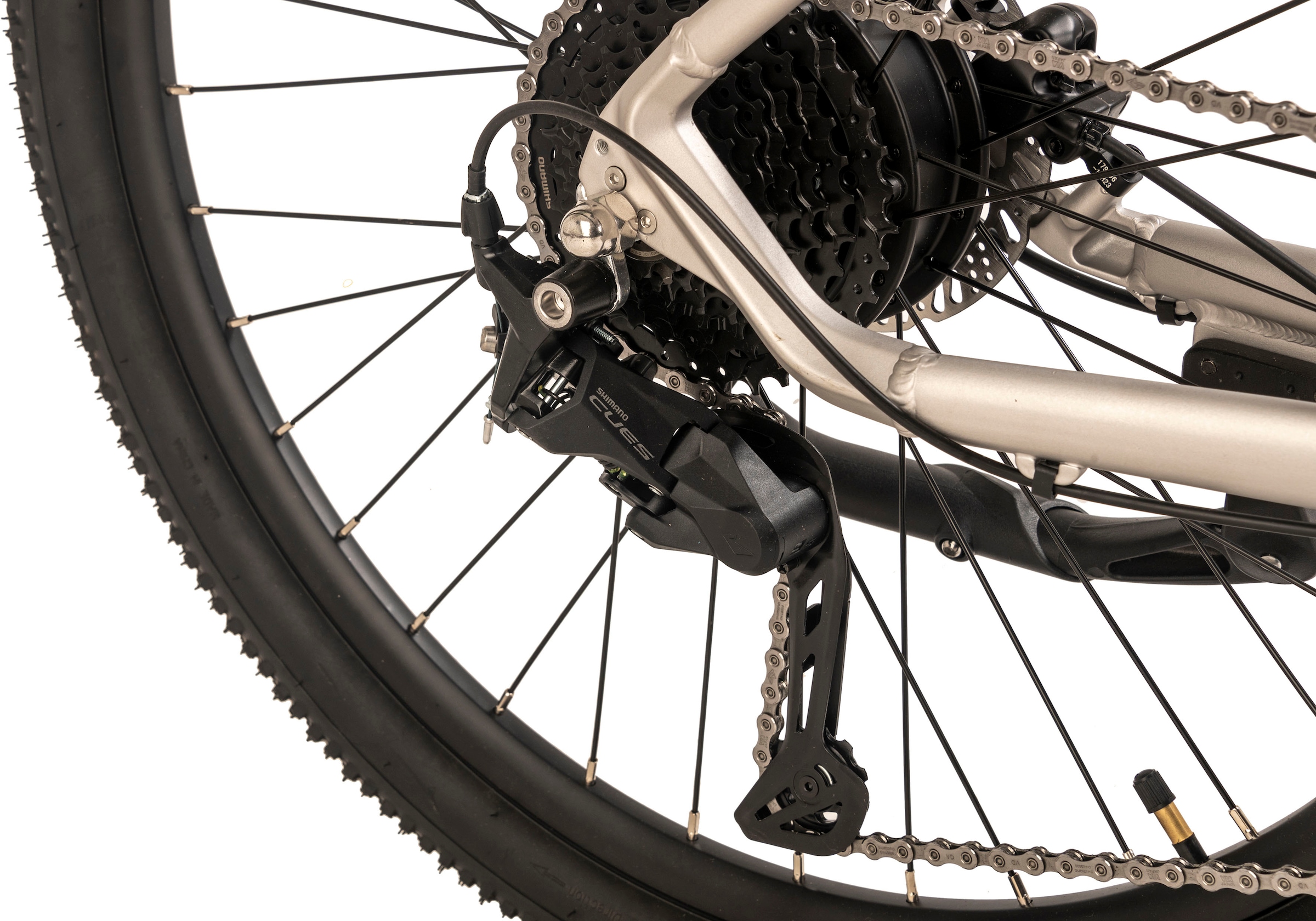 Adore »GV-650« 9 Gang Shimano Cues Schaltwerk Kettenschaltung Heckmotor 250 W Pedelec, Elektrofahrrad für Damen u. Herren, MTB