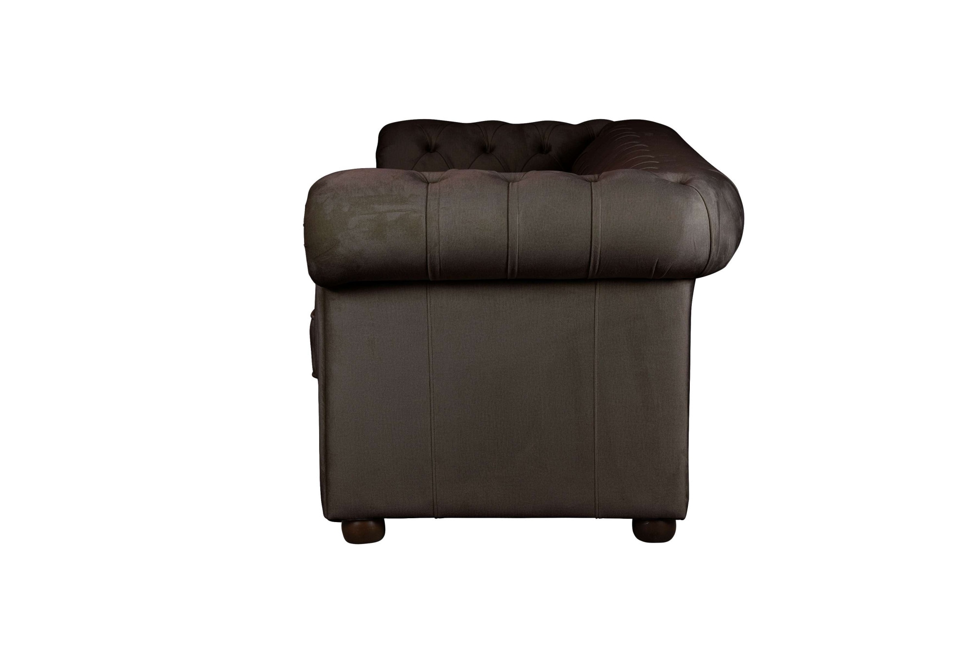 Home affaire Sessel »CHARENTE, Chesterfield, Wellenfederung, Maße B/T/H: 105/89/74 cm«, mit edler Knopfheftung und typischen Armlehnen