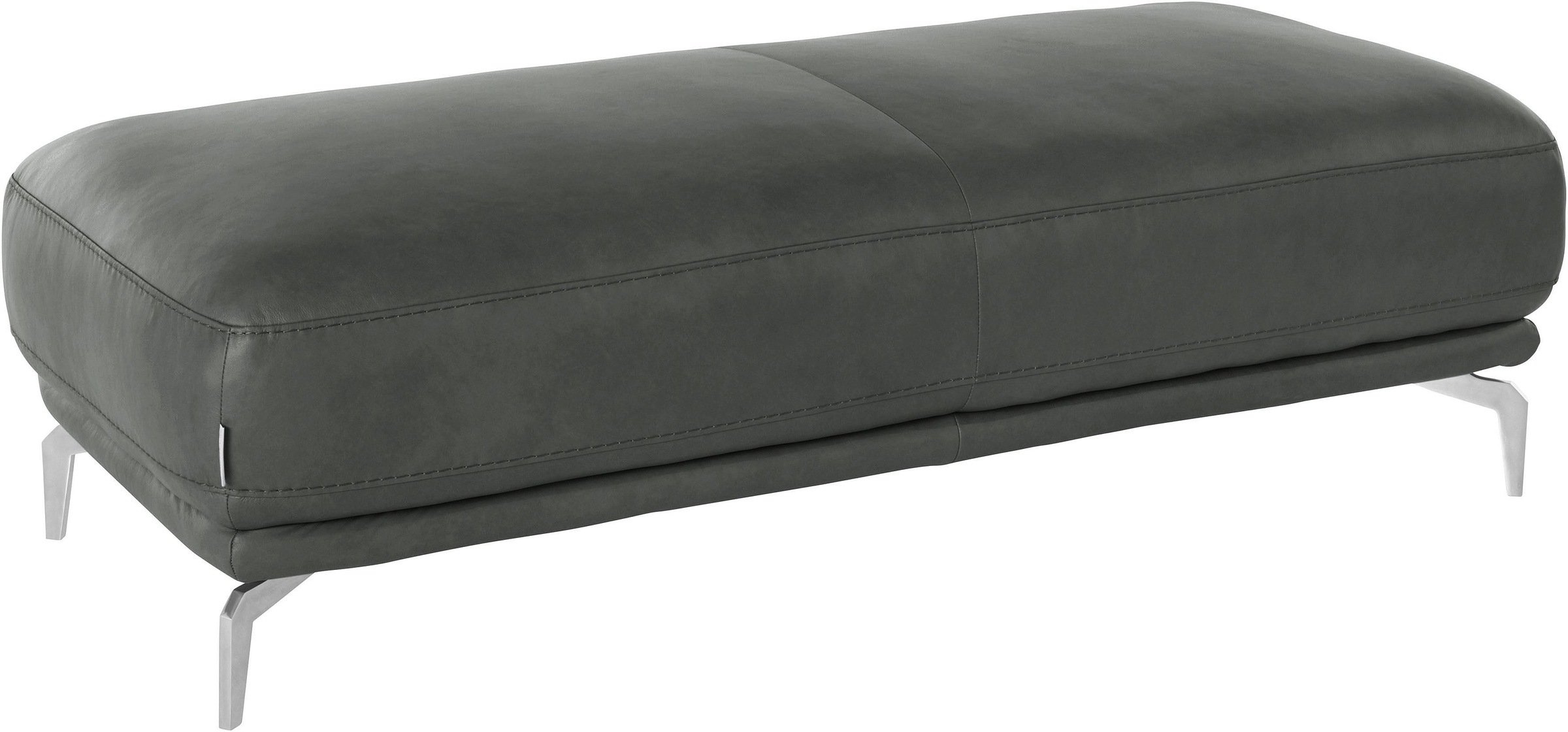 W.SCHILLIG Hocker »montanaa«, mit Metallfüßen in Chrom glänzend, Breite 141 cm