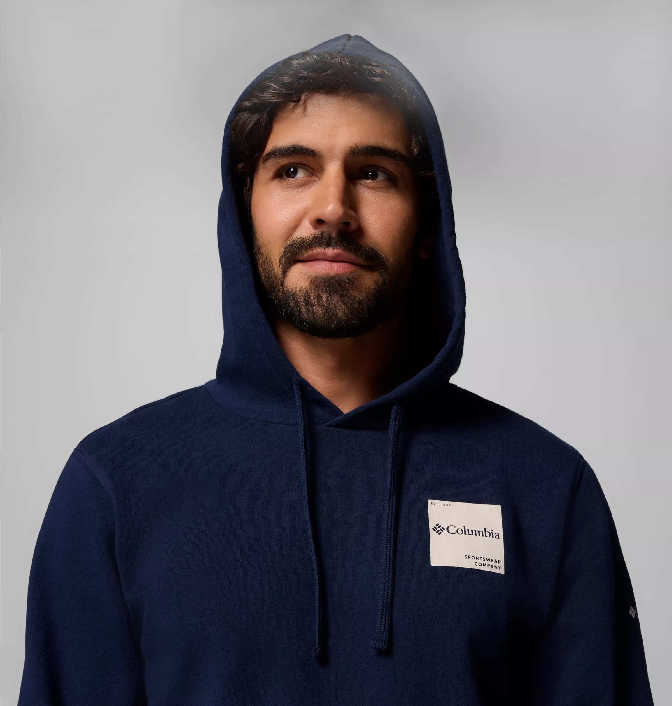 Columbia Kapuzensweatshirt »Columbia Trek™ Hoodie«, mit Kordelzug, Langarm, aus Baumwollmischung
