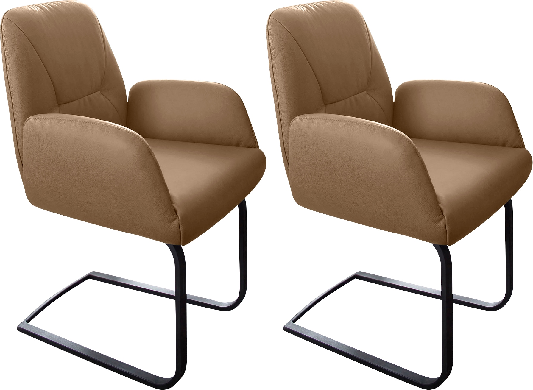 W.SCHILLIG Freischwinger »ole«, (Set), 2 St., Longlife Xtra-Leder Z69, 2er- günstig online kaufen