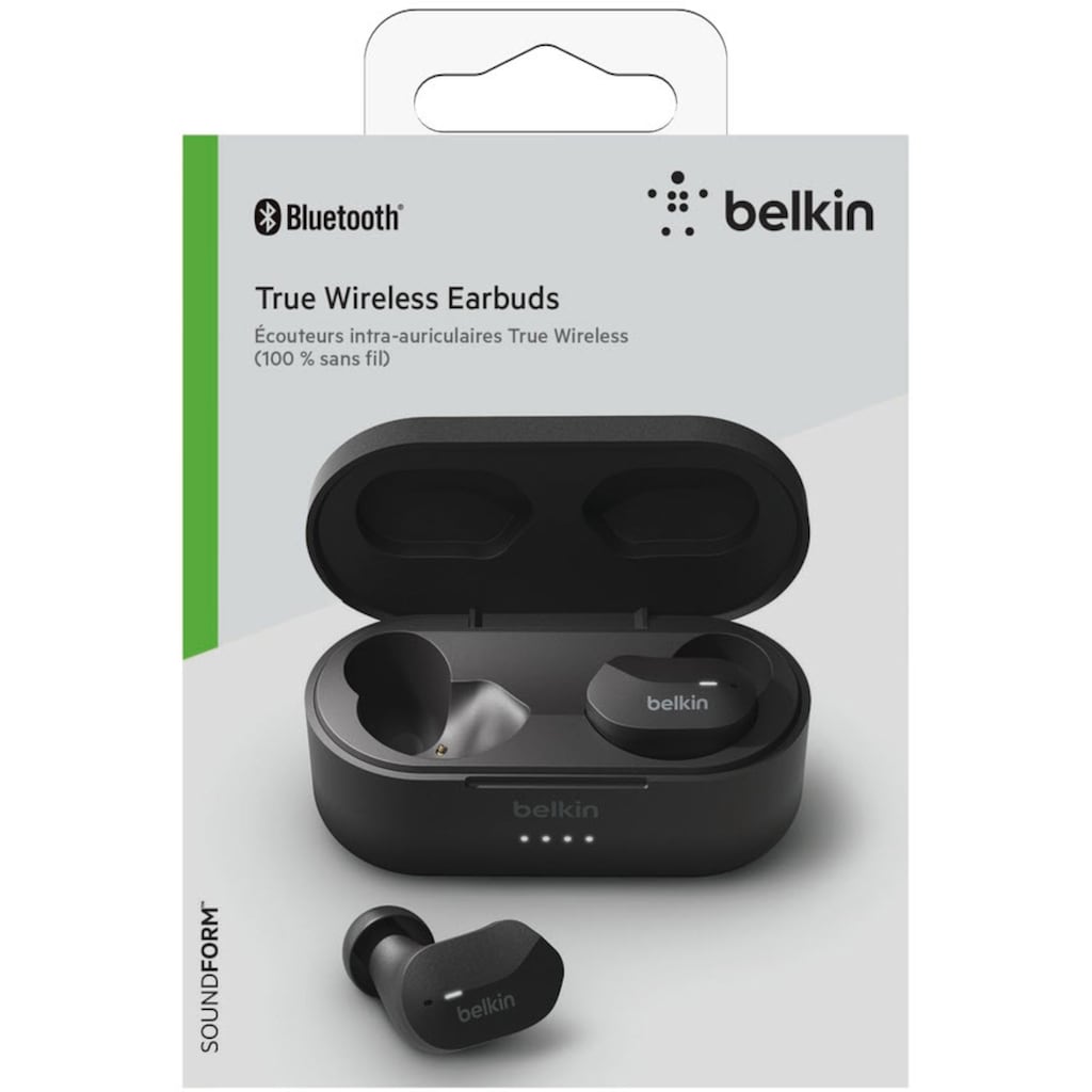 Belkin wireless In-Ear-Kopfhörer »SOUNDFORM True Wireless In-Ear Kopfhörer 2für1«, Bluetooth