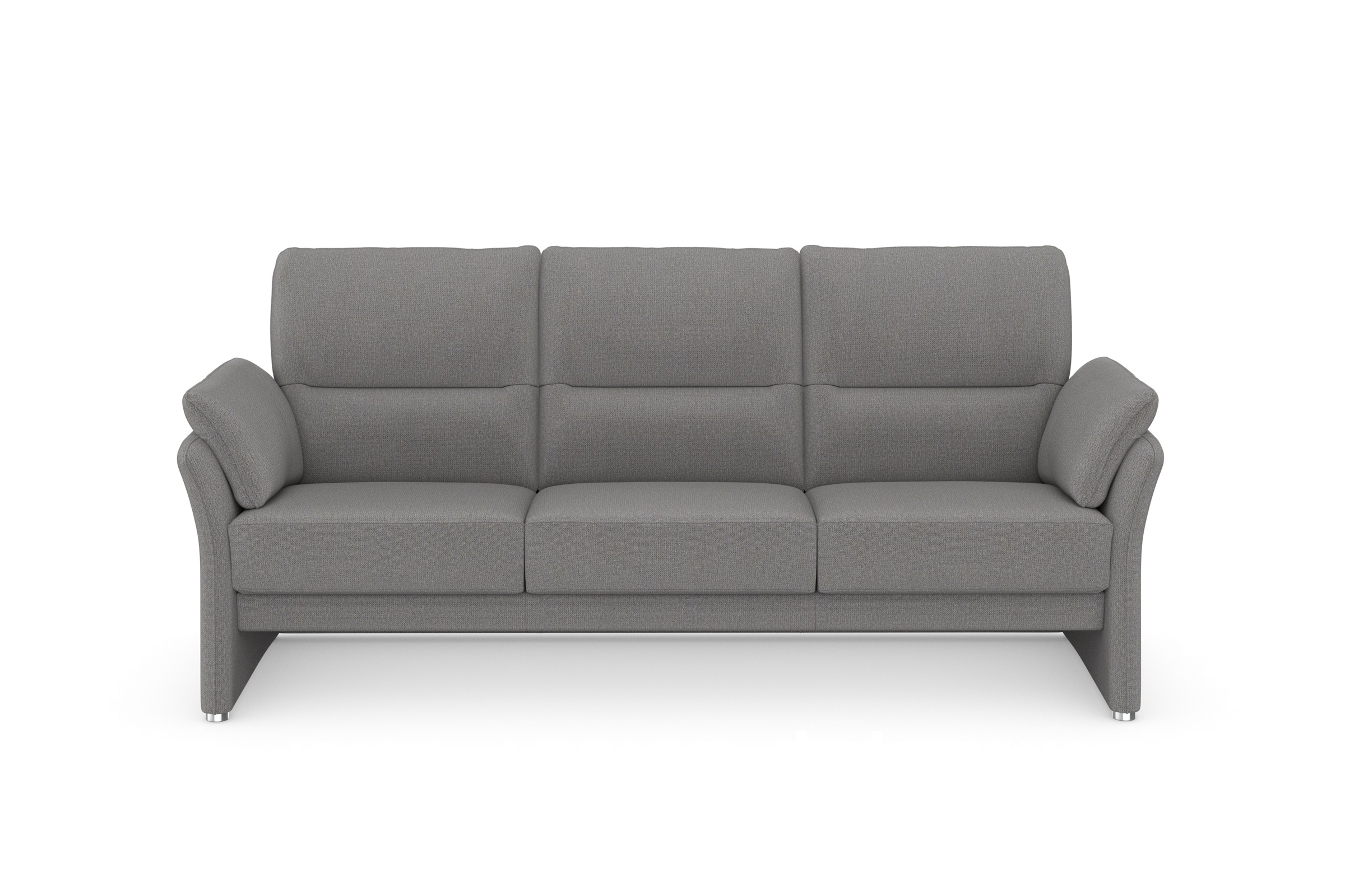 DOMO collection 3-Sitzer "Pina, schmale Armlehnen, mit Federkern, kompakt & günstig online kaufen