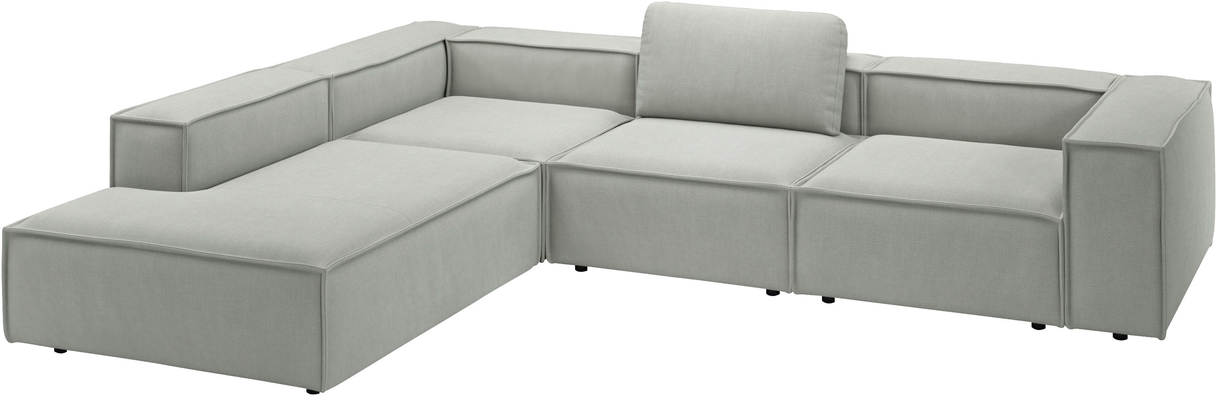 Places of Style Ecksofa »Watertown moderne L-Form«, Breite 311 cm