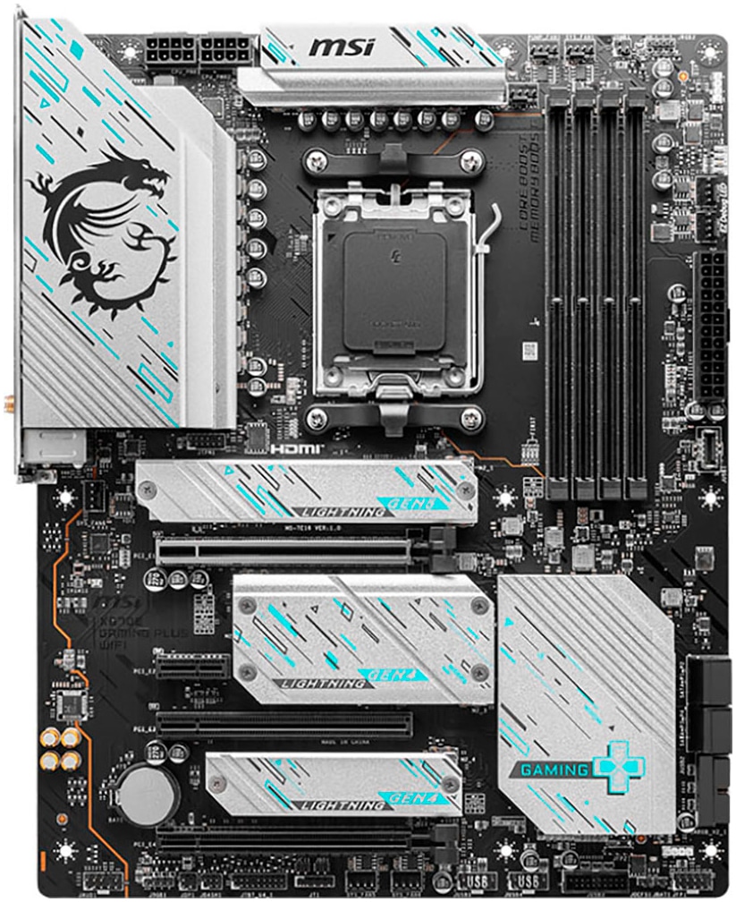 MSI Mainboard »X670E GAMING PLUS WIFI«
