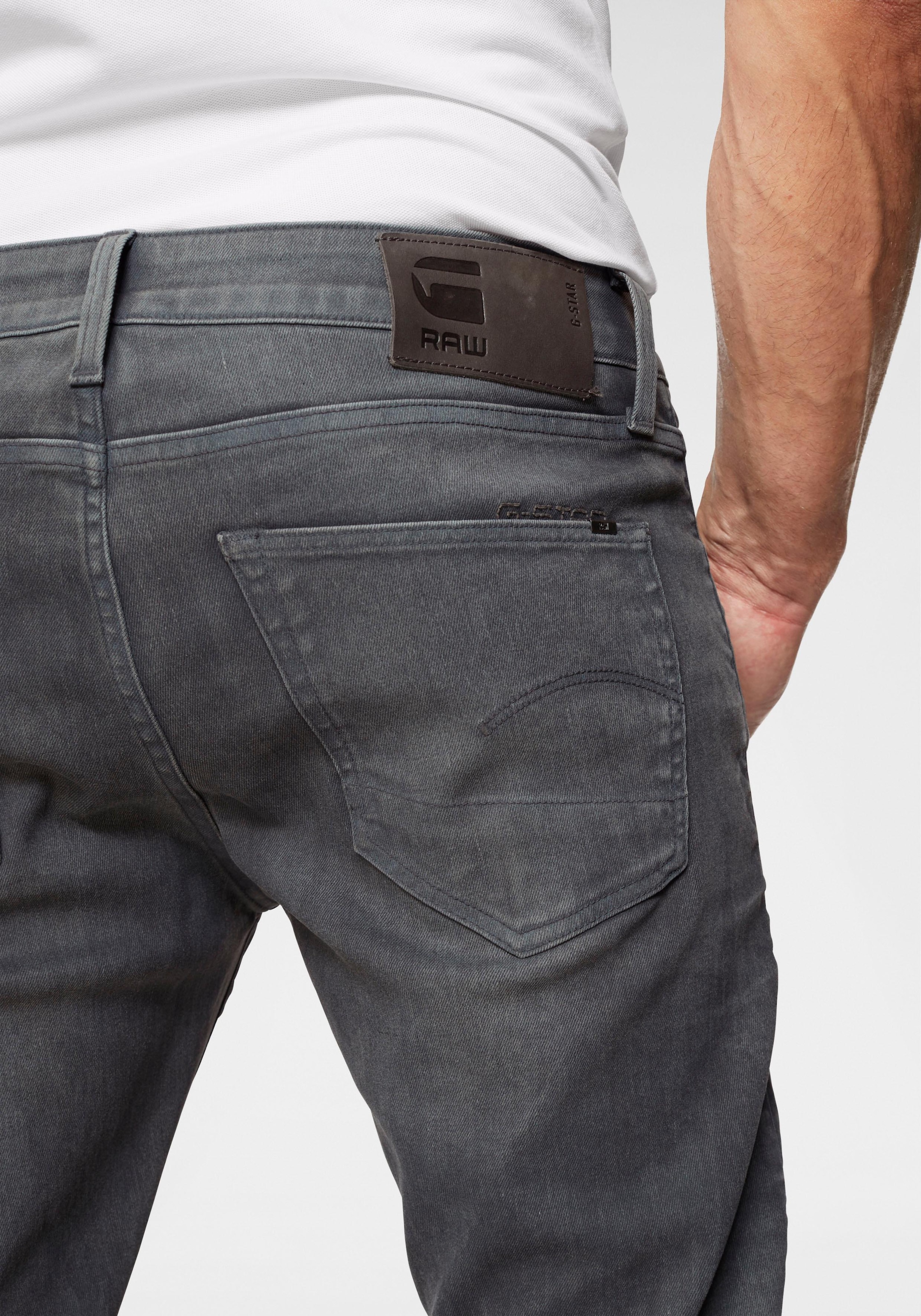 G-STAR Slim-fit-Jeans »3301 Slim«, mit toller Waschung und Elasthan