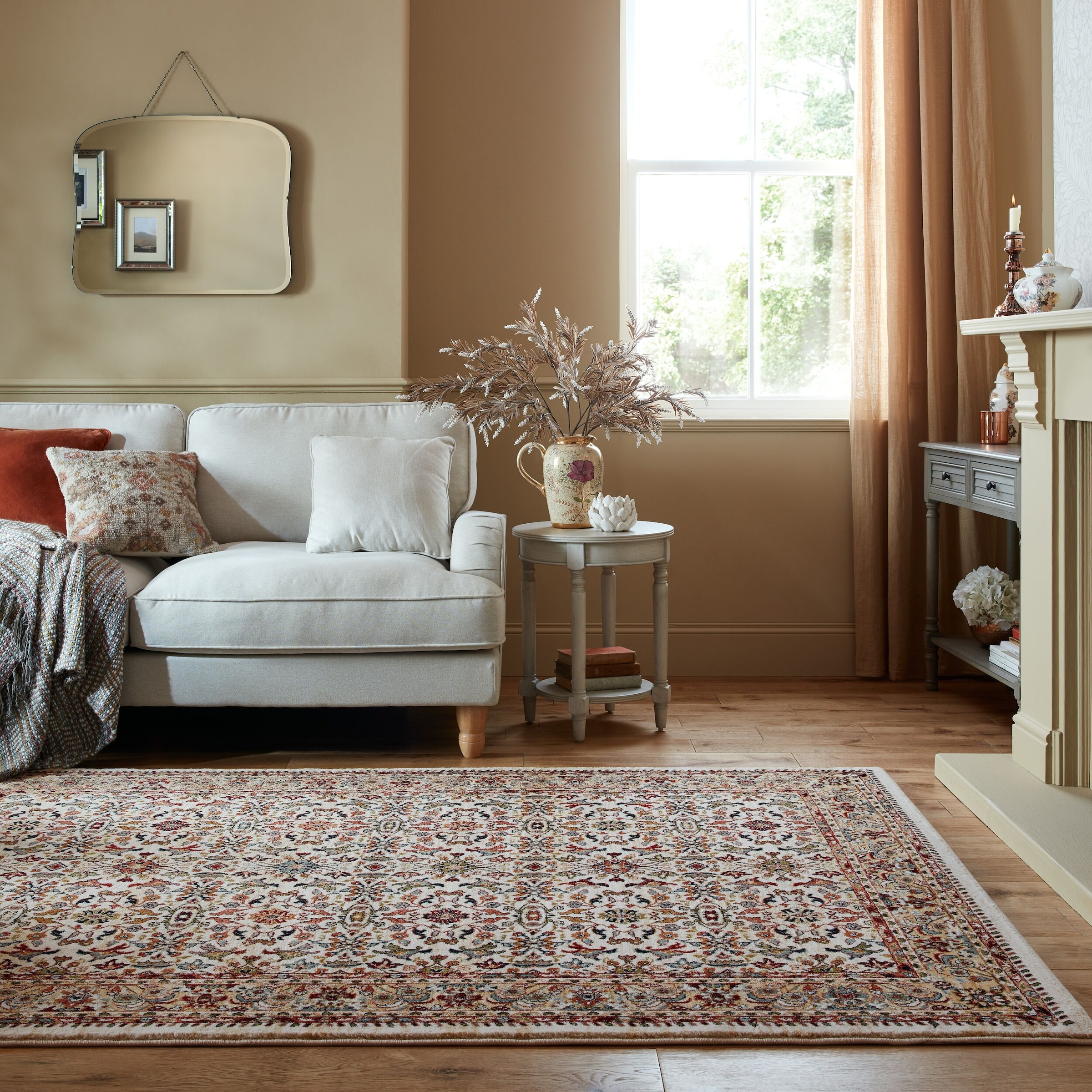 FLAIR RUGS Teppich »Sandford«, rechteckig, 12 mm Höhe, Sandford Vintage gem günstig online kaufen