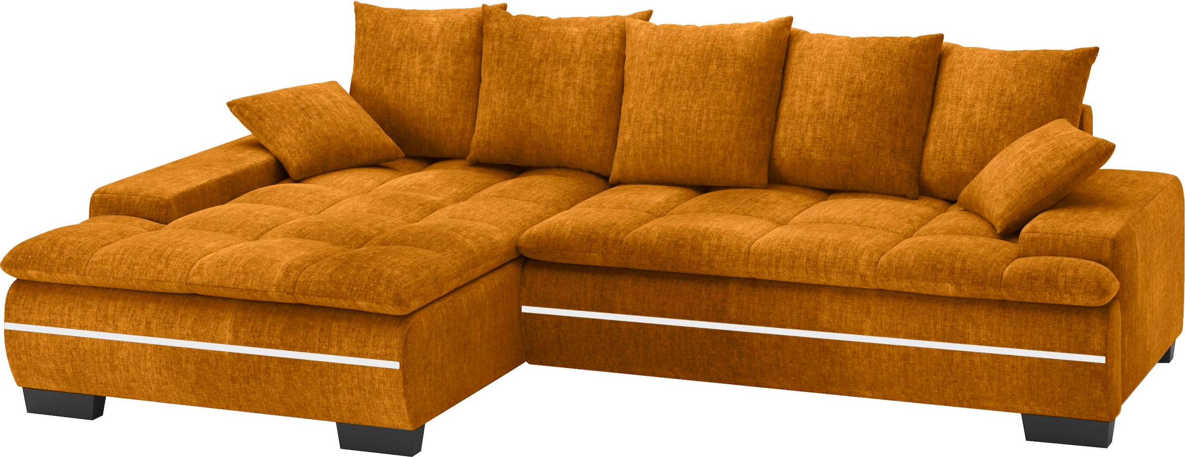 Mr. Couch Ecksofa »Haiti II, L-Form«, RGB-LED Beleuchtung, wahlweise mit Ka günstig online kaufen