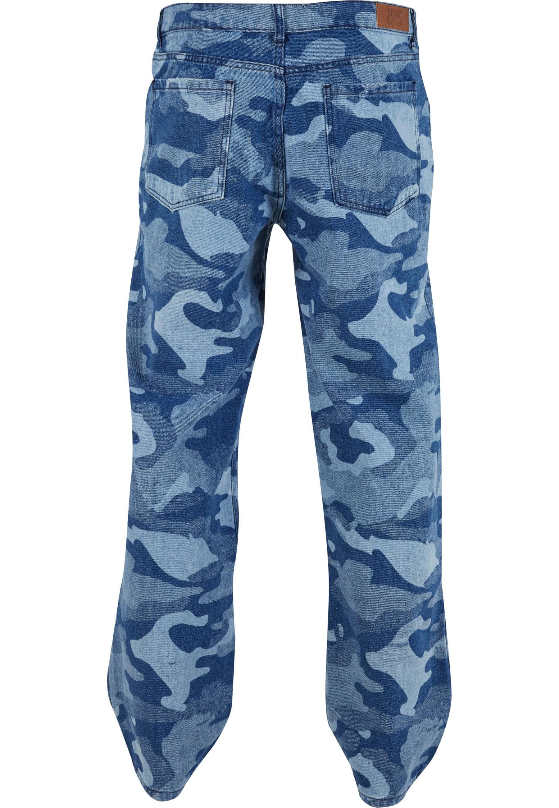 URBAN CLASSICS Cargohose »Urban Classics Laser Camo Printed Jeans«