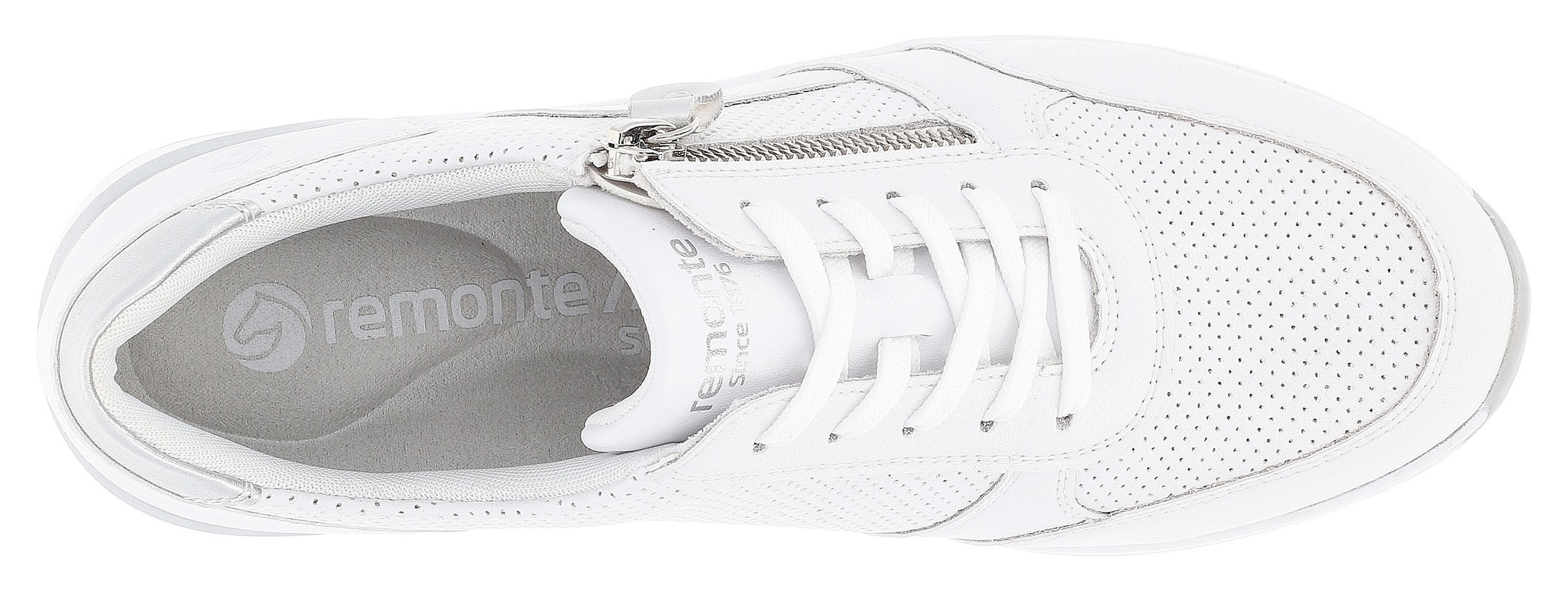 Remonte Keilsneaker  , Freizeitschuh, Halbschuh, Schnürschuh mit Schaftrandpolsterung