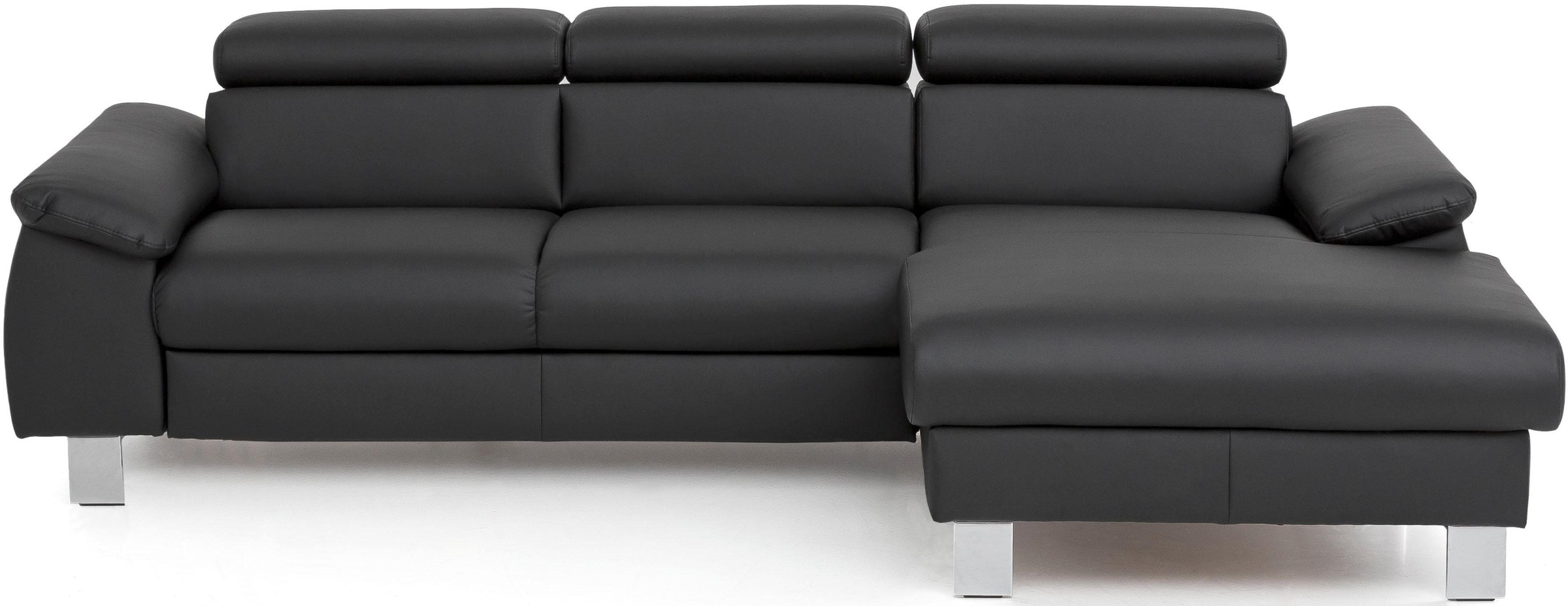 COTTA Ecksofa »Komaris L-Form, B: 244 cm« mit Kopfteilverstellung, optional günstig online kaufen