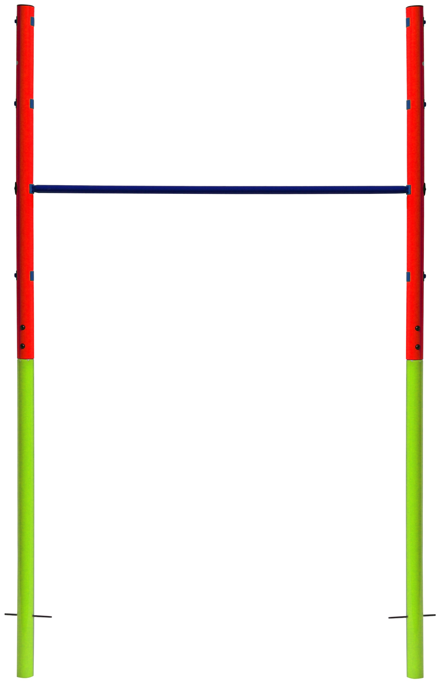 Best Sporting Turnreck »61390 Laura Spielplatz«, grün/rot/blau, 3 verstellbare Höhen ca. 97-123-150 cm