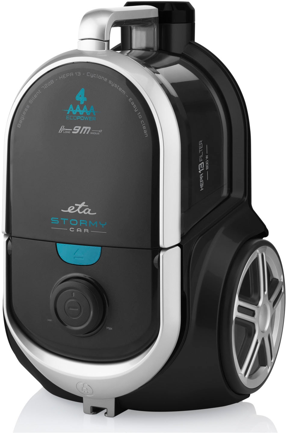 eta Bodenstaubsauger »Stormy Car«, 800 W, beutellos
