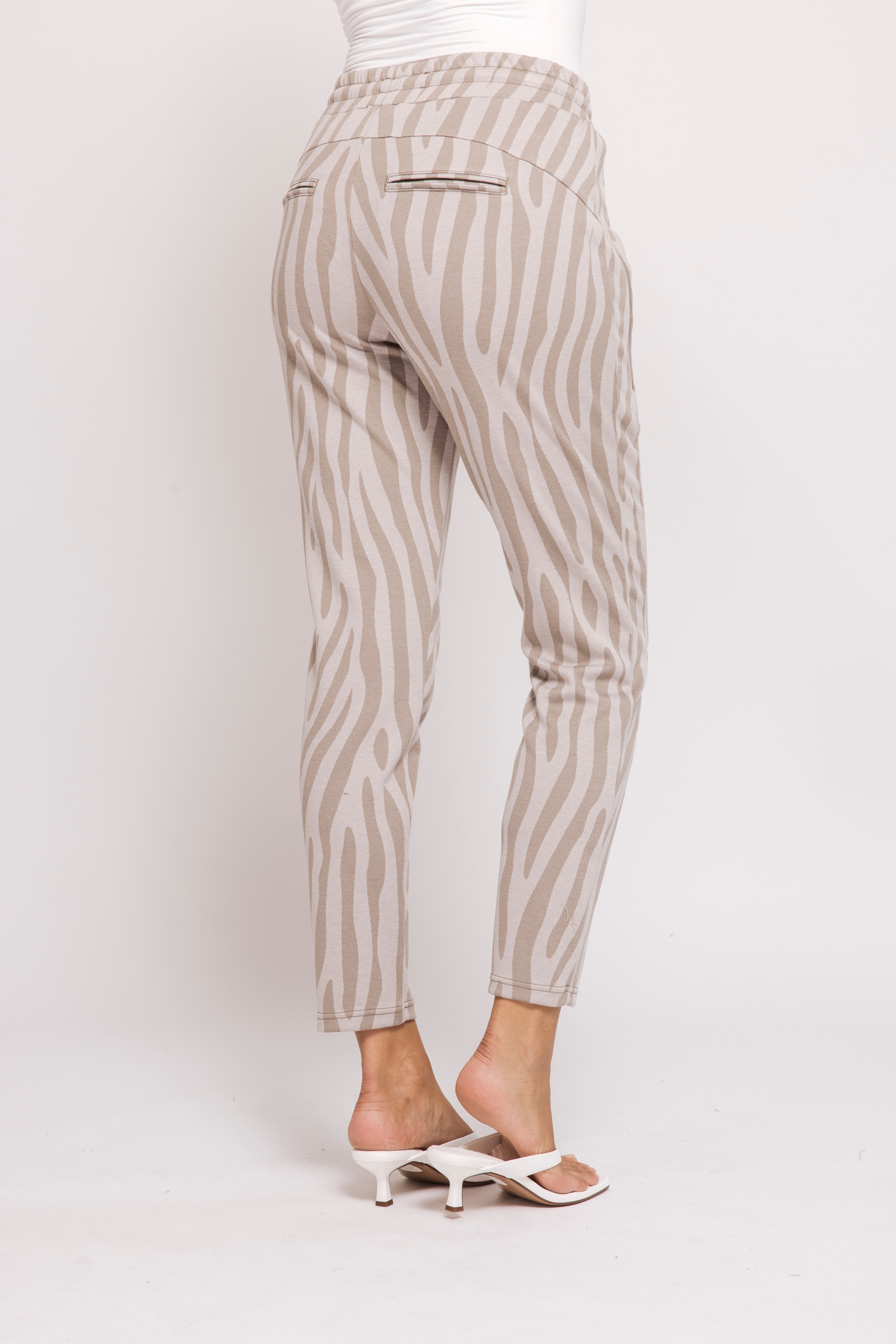 Zhrill 7/8-Hose »CHIARA CASUAL«  Slim Fit, Zebra-Muster