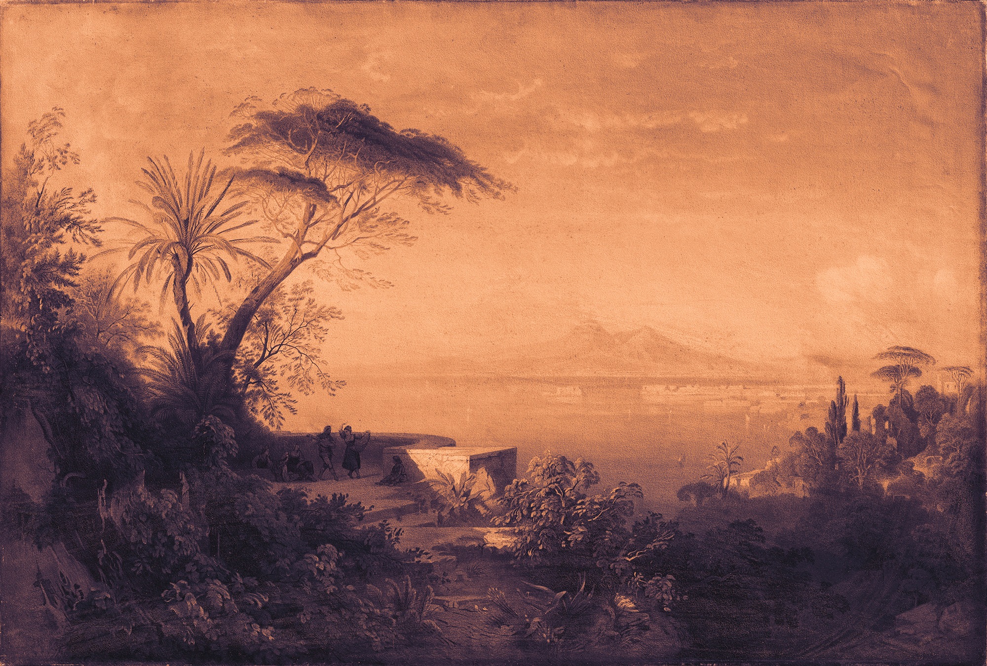 Architects Paper Fototapete »Atelier 47 Ancient Painting 2« Meer glatt Vlie günstig online kaufen