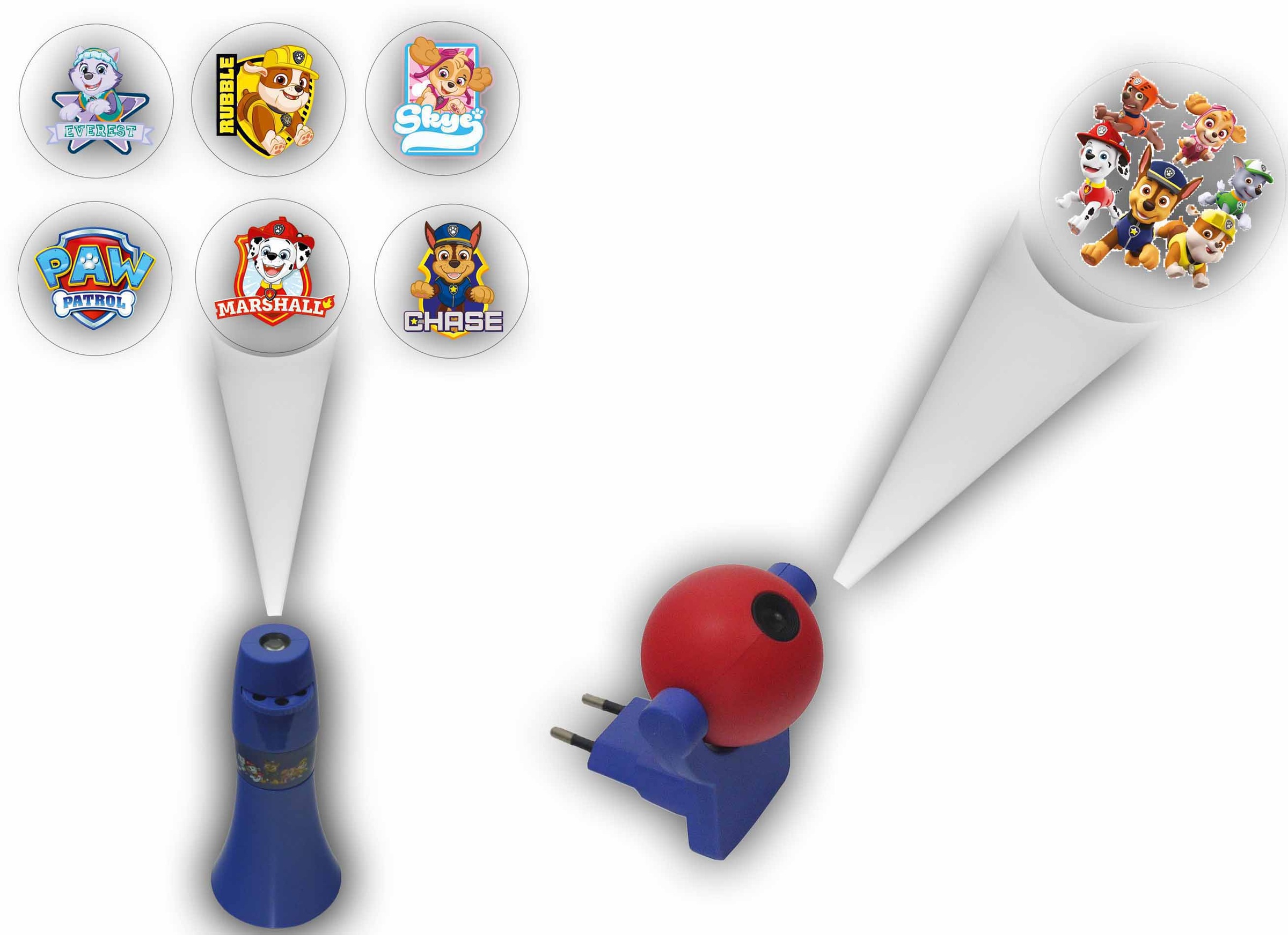 niermann LED Nachtlicht »Paw Patrol«, 1 flammig, Leuchtmittel LED-Modul   L günstig online kaufen