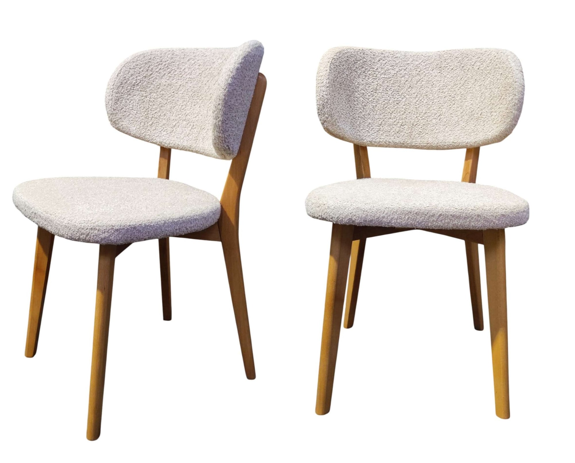 Home affaire Polsterstuhl »Luxy Esszimmerstuhl, Küchenstuhl, 4-Fußstuhl« () 2 Stk.Bequem und stilvoll. Gepolstert. Massivholzbeine. Retro