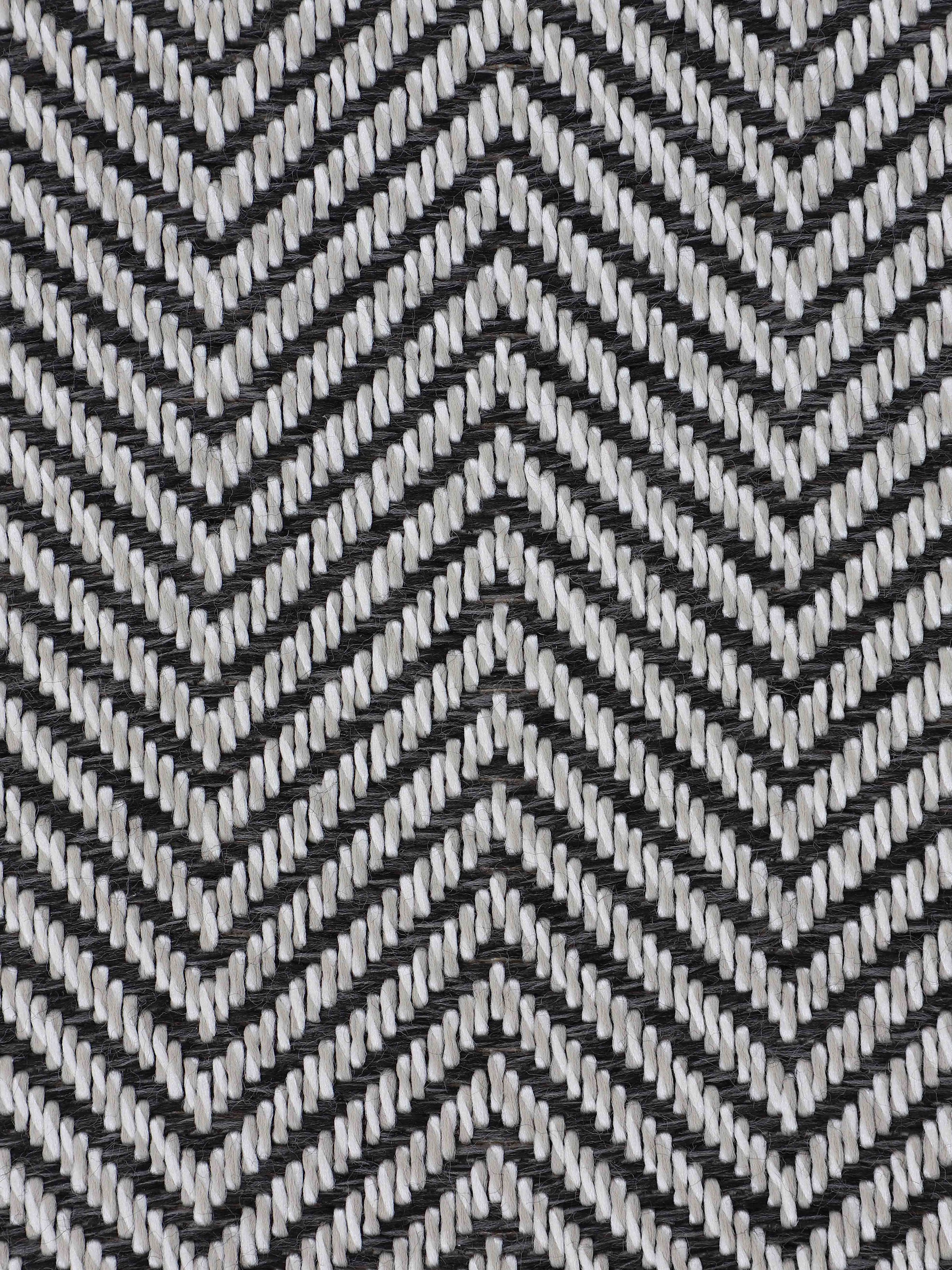 carpetfine Läufer »Boho 106«, rechteckig, 4 mm Höhe, robustes Flachgewebe, Sisal Optik, UV-beständig, Außenbereich