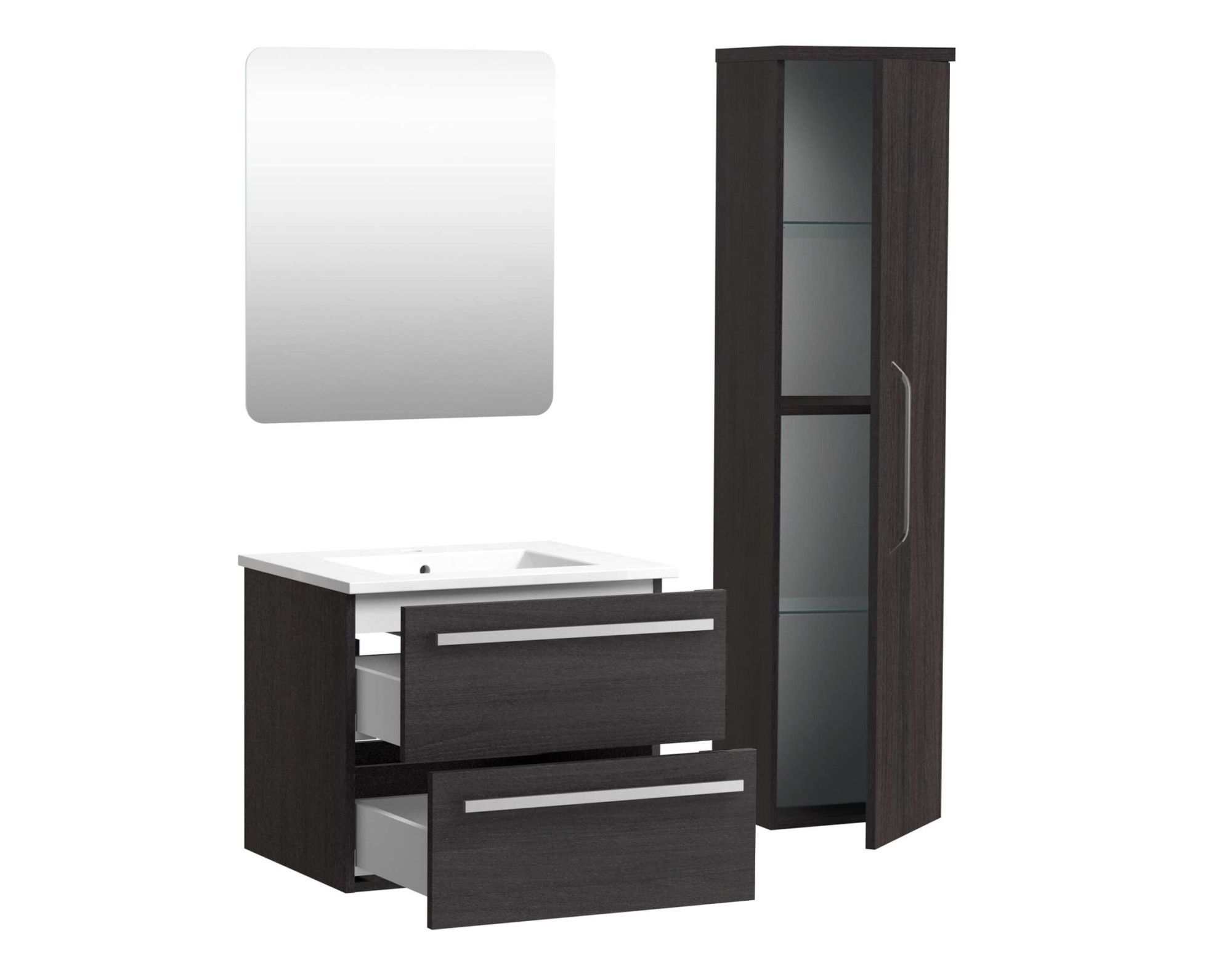 welltime Hochschrank »Serena«, mit Soft-Close-Funktion, Breite 35 cm, FSC®-zertifiziertes Material