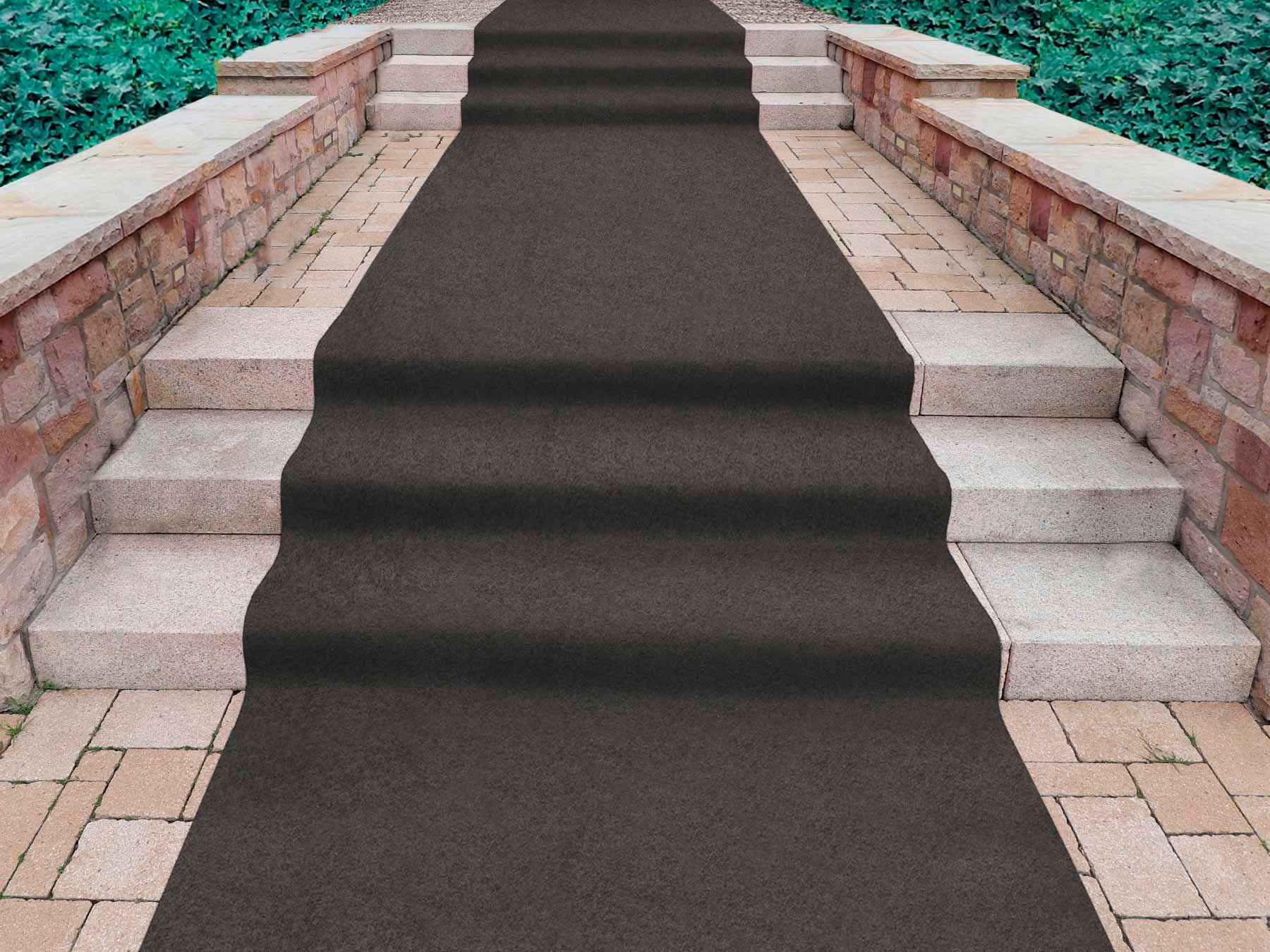 Primaflor-Ideen in Textil Läufer »PODIUM, Made in Belgium«, rechteckig, 2,6 mm Höhe, Breite 200 cm, Nadelfilz, Uni-Farben, ideal für Veranstaltungen