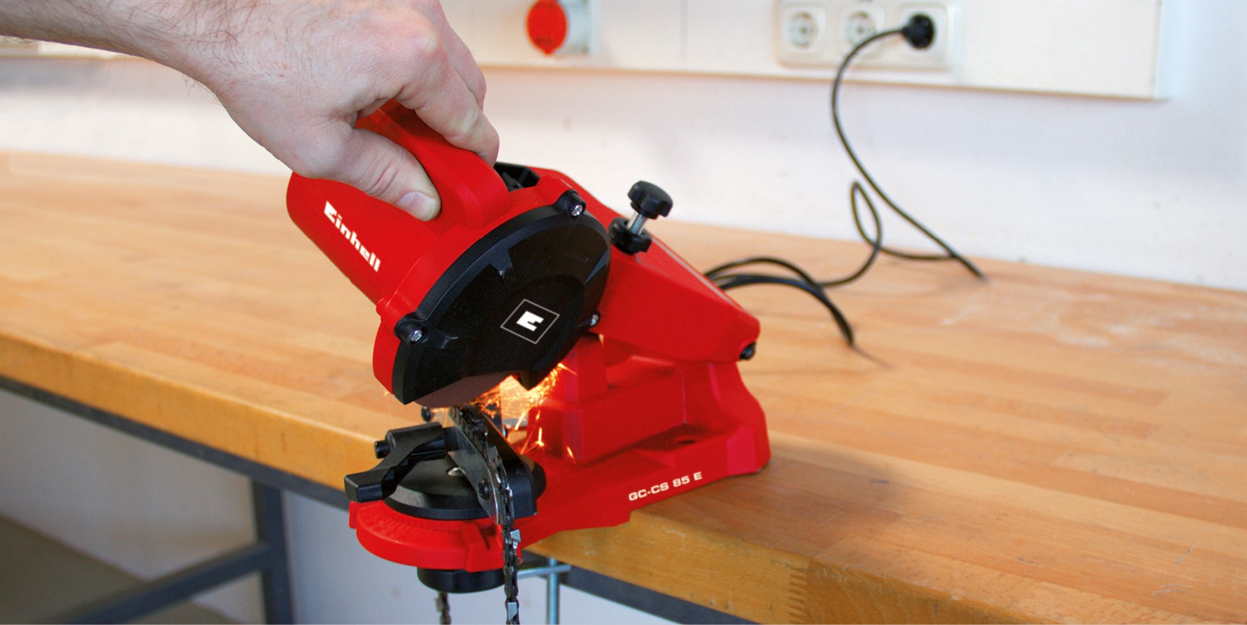 Einhell Sägekettenschärfgerät »GC-CS 85 E«