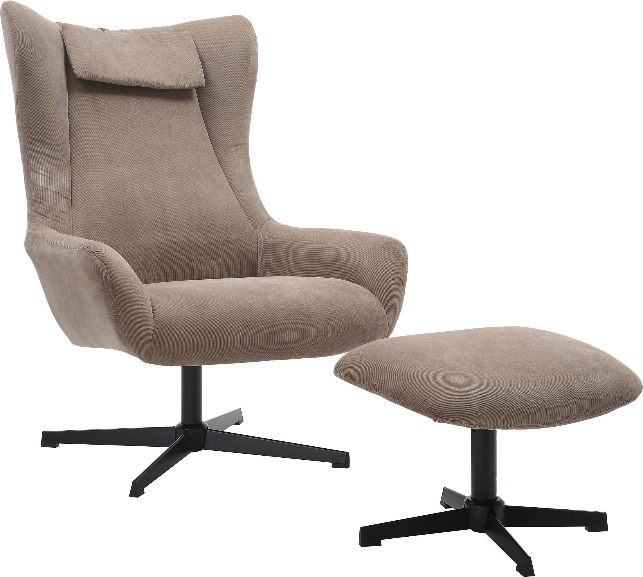 SalesFever Sessel, (Set, 2 St.), mit Drehfunktion