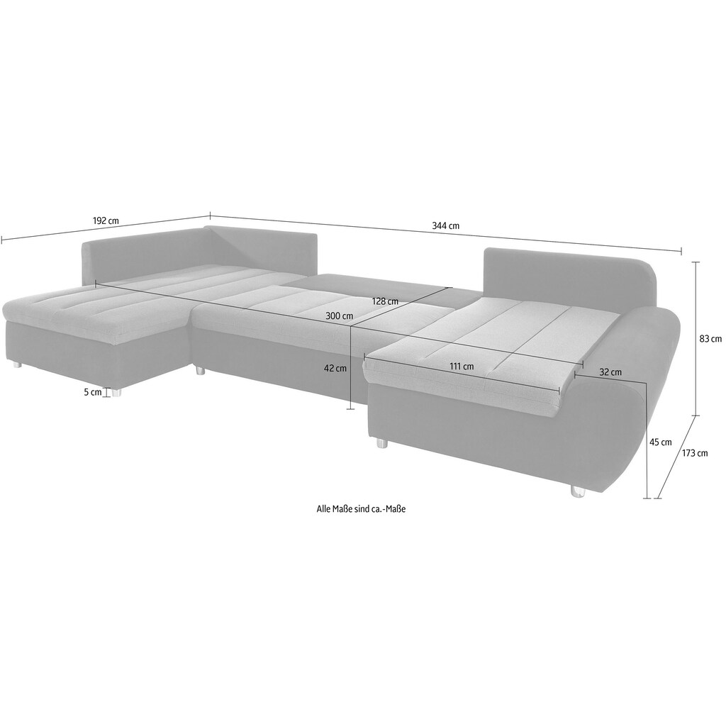 sit&more Wohnlandschaft »Bandos«