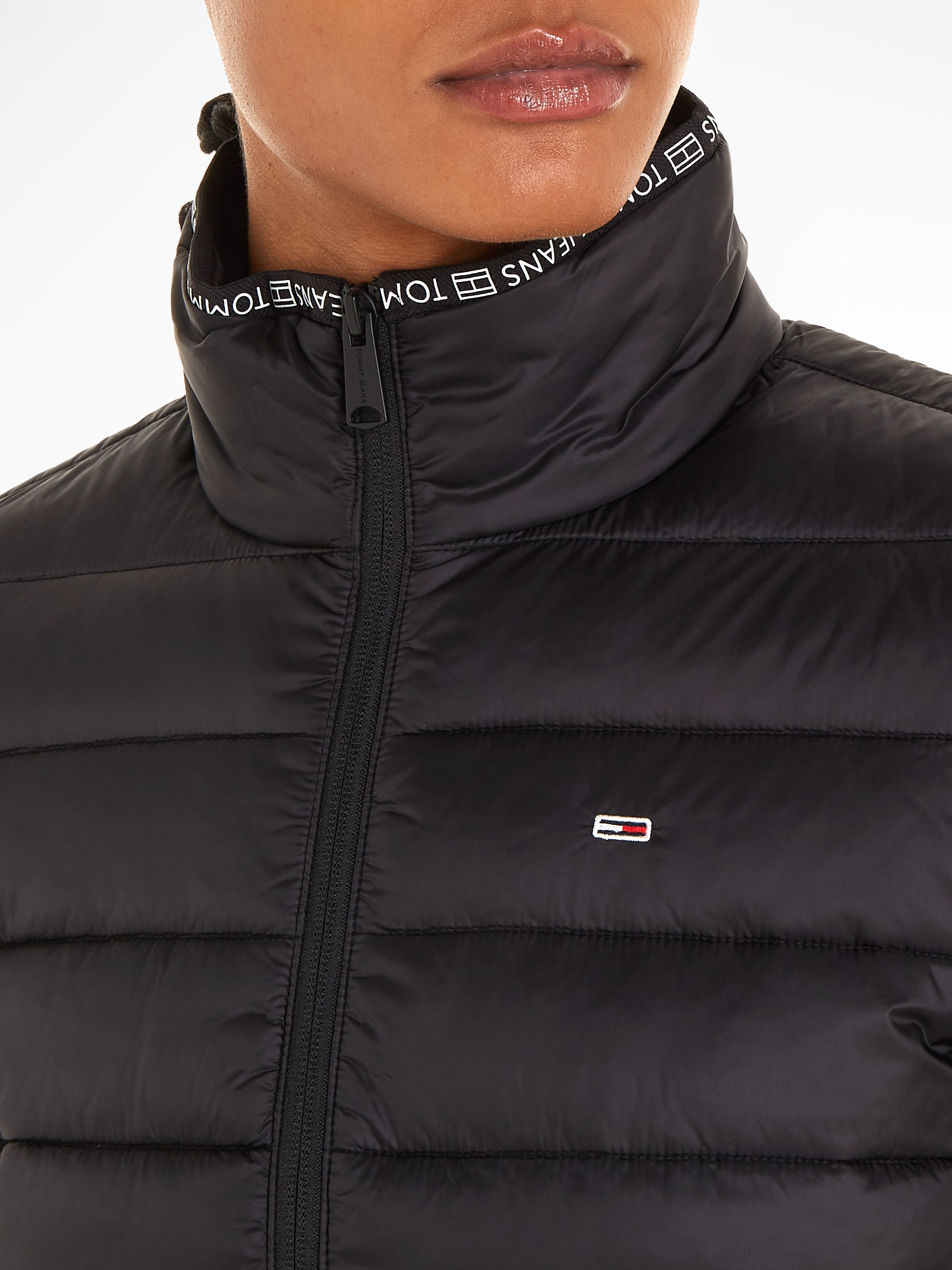 Tommy Jeans Steppjacke »TJW QUILTED ZIP THROUGH«, mit Tommy Jeans Markenlabel