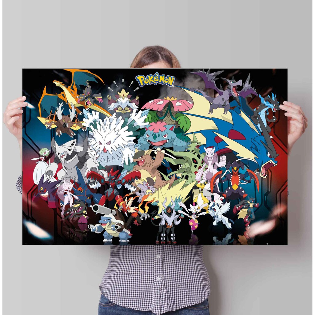 Reinders! Poster »Poster Pokemon«, Comic, (1 St.)