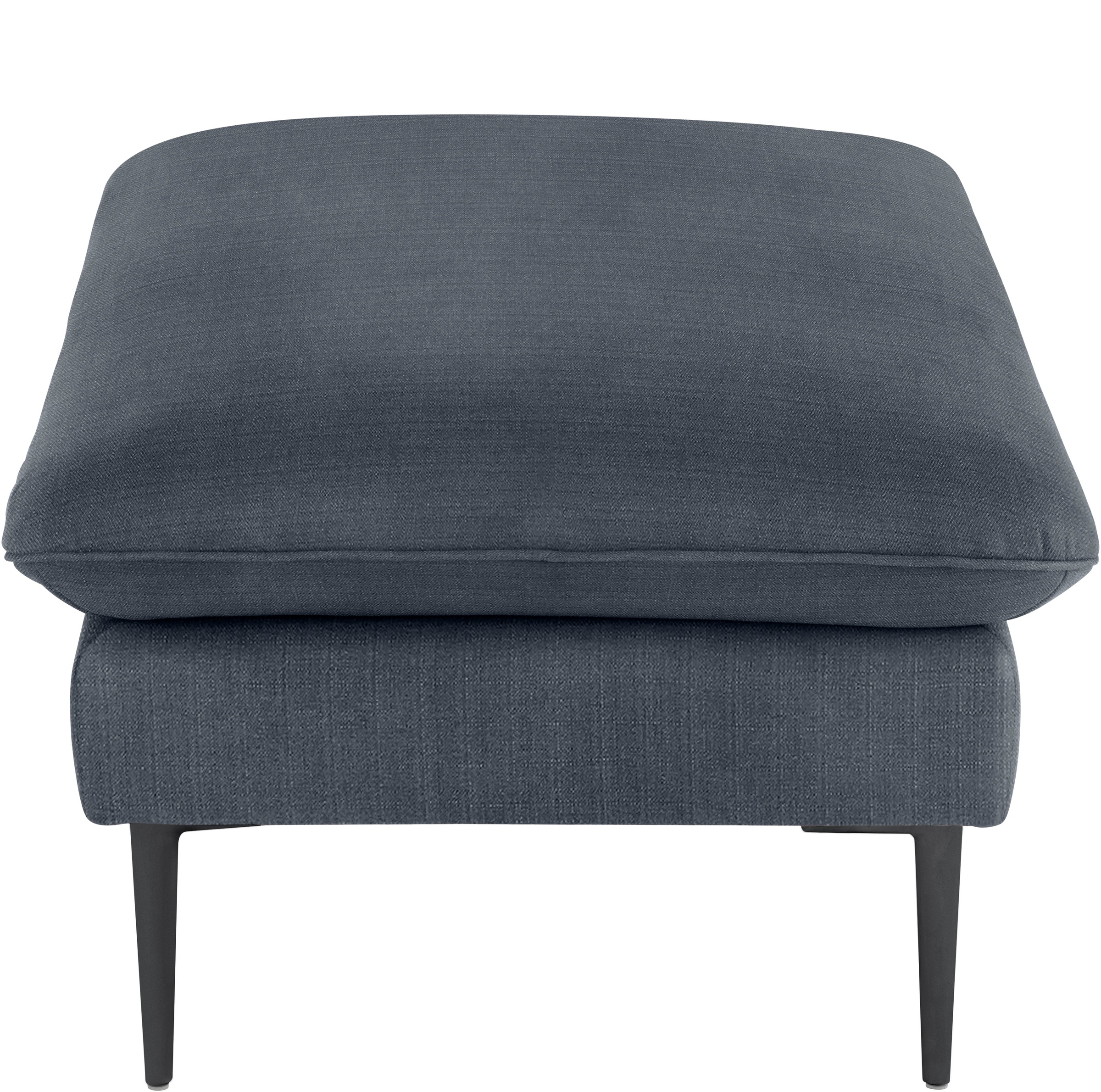 W.SCHILLIG Hocker »enjoy&MORE«, Füße schwarz pulverbeschichtet, Breite 106 cm