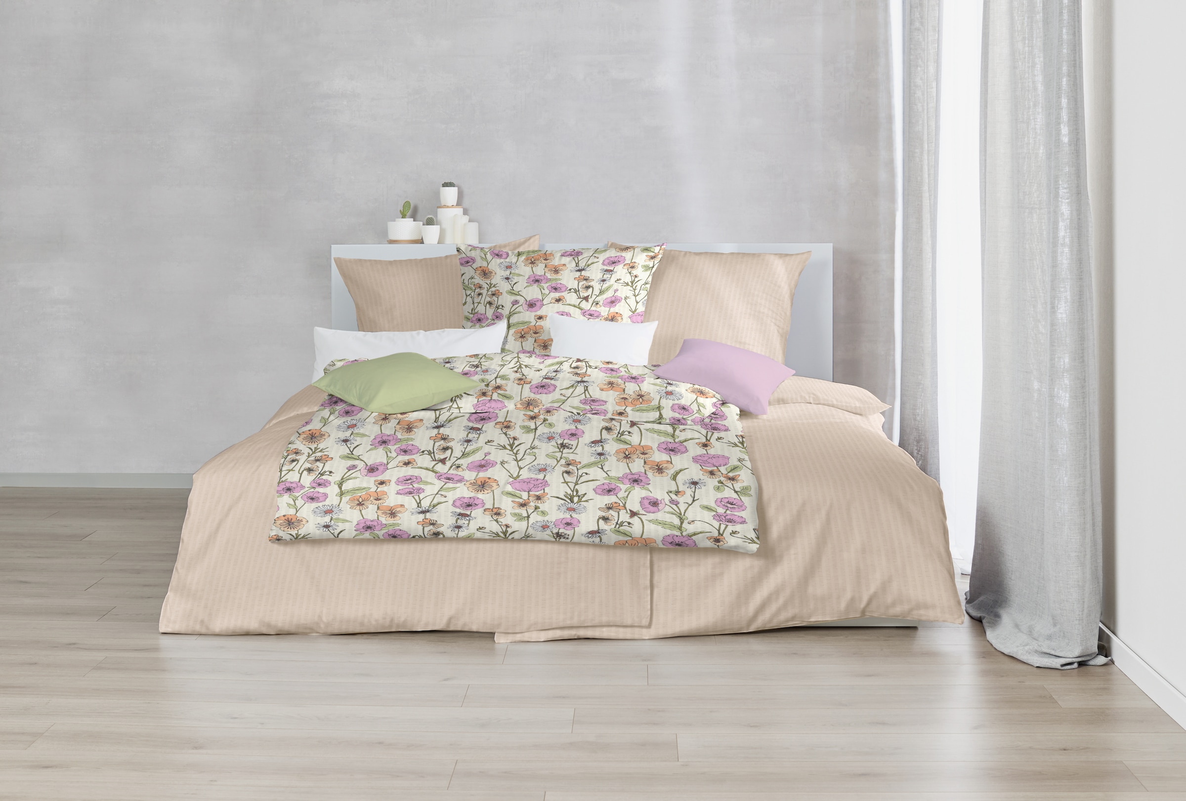 Primera Bettwäsche »Soft-Seersucker-Bettwäsche Uni« 2