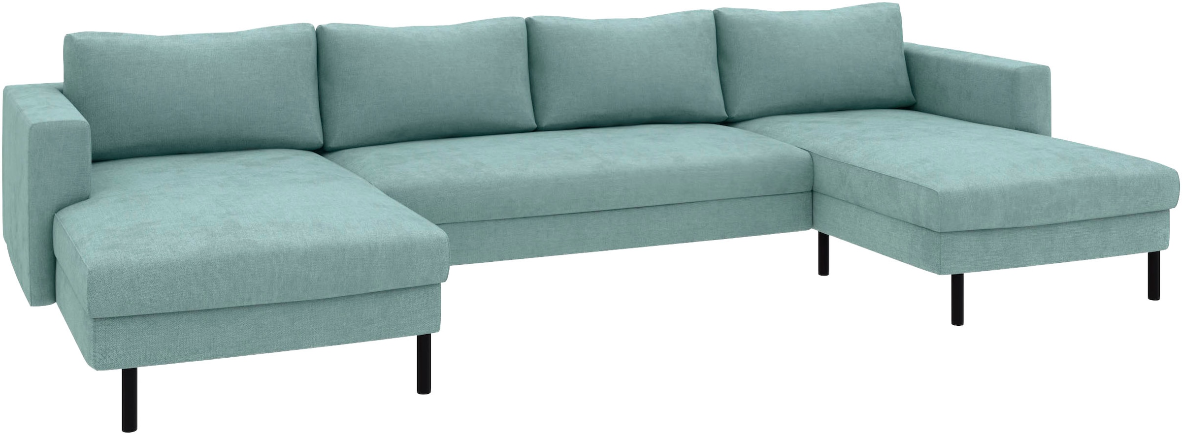 TRENDMANUFAKTUR Wohnlandschaft »Amazing II, wahlw. mit Schlaffunktion & Bet günstig online kaufen