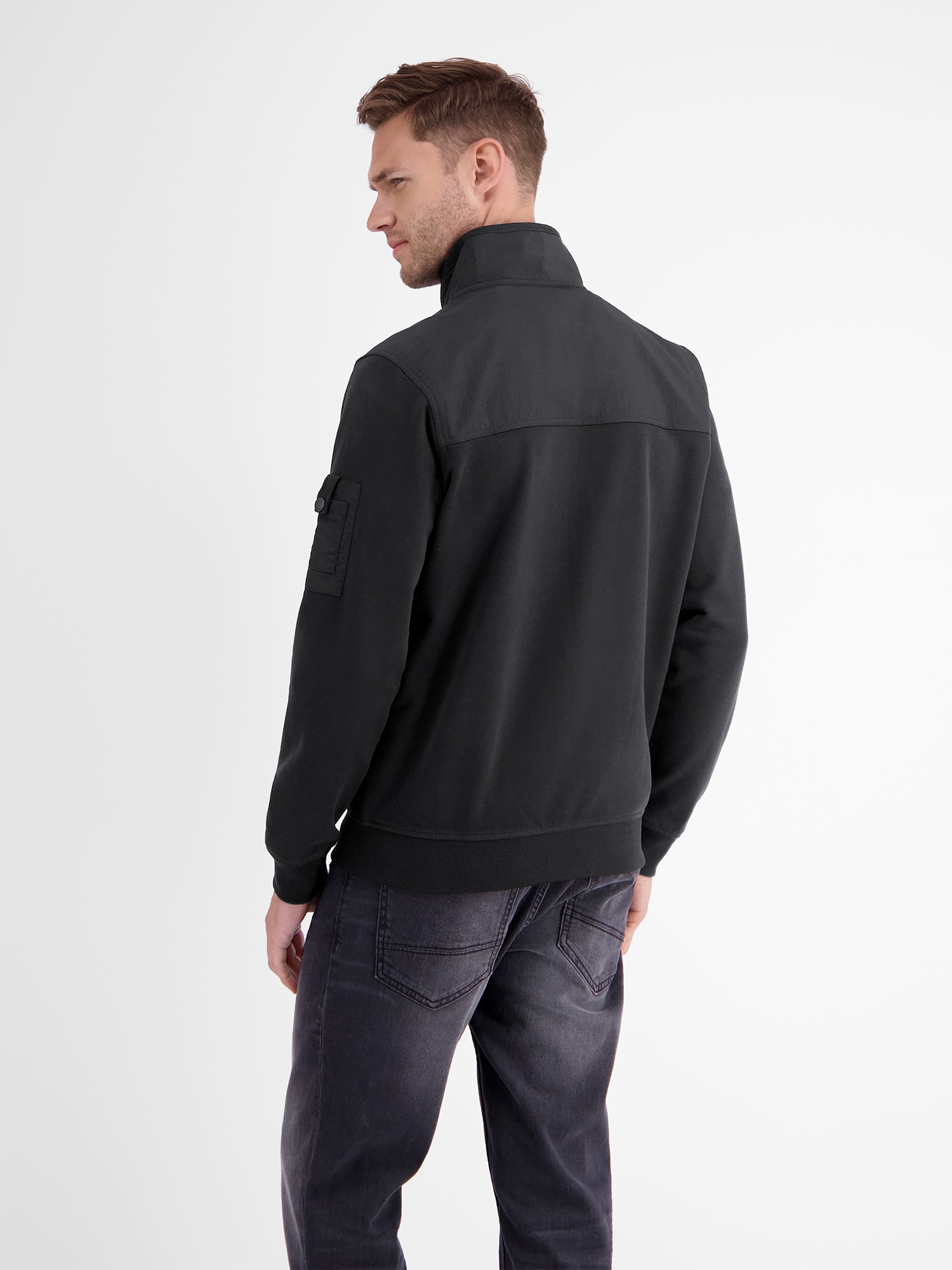 LERROS Sweatjacke »LERROS Sweatjacke in weicher Qualität«