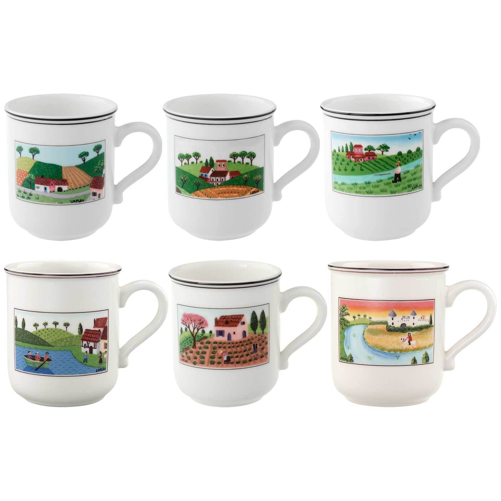 Villeroy & Boch Becher »Kaffeebecher Kollektion Design Naif 300 ml 6er Set günstig online kaufen