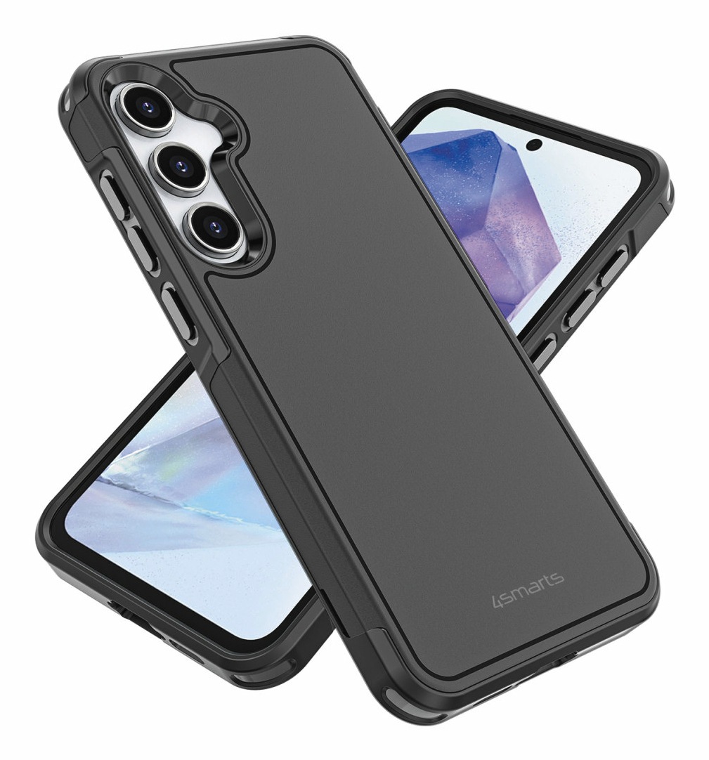 4smarts Handyhülle »Defend Case für Samsung Galaxy A55« Backcover, Schutzhülle, Handyschutzhülle, Case, Schutzcase, stoßfest