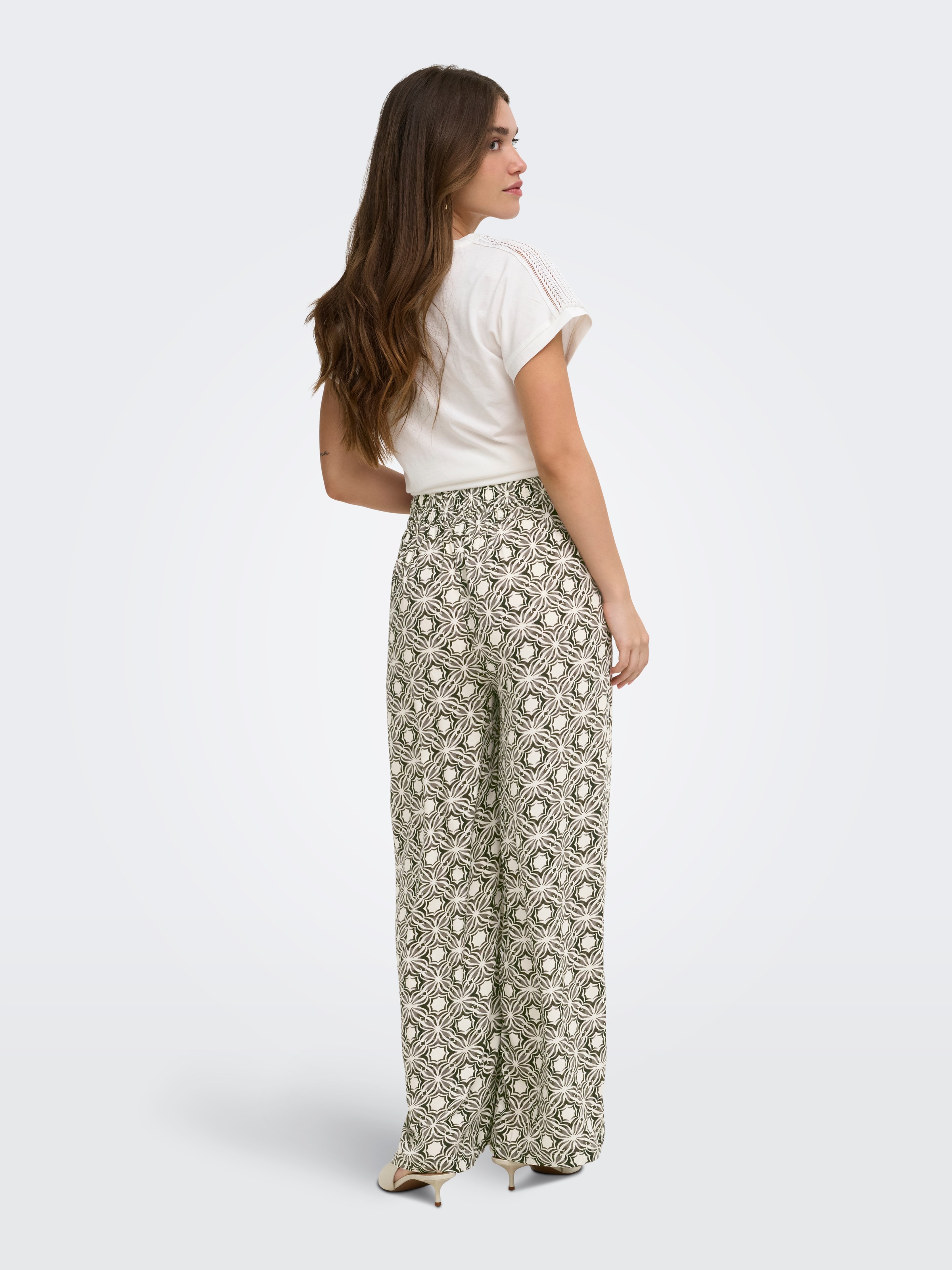 ONLY Schlupfhose »ONLSILVA LOOSE PANTS WVN NOOS«  Viskose, regular fit