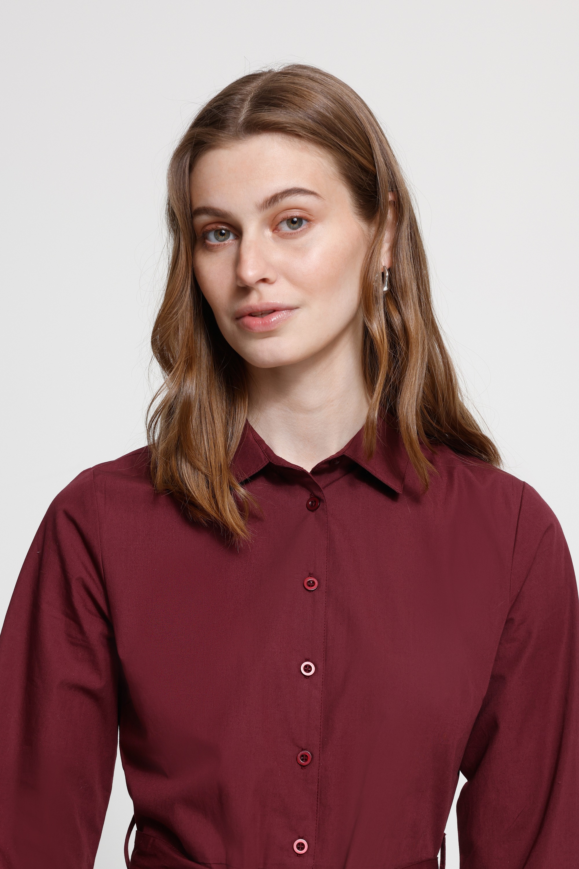 Ichi Midikleid »Damen Kleid IHFANTY«
