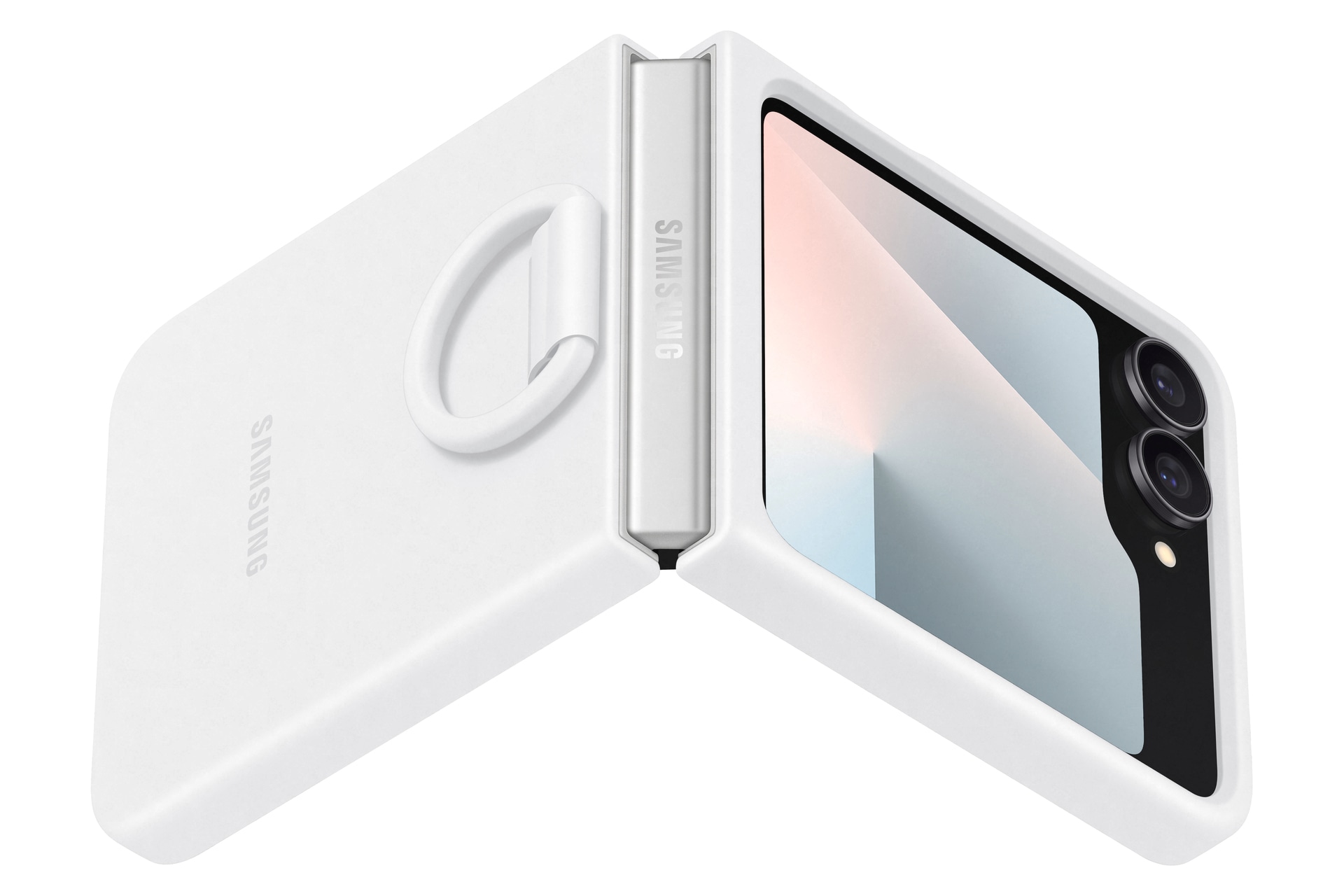 Samsung Handyhülle »Silicone Case für Samsung Galaxy Z Flip7 FE«, Samsung Galaxy Z Flip6-Samsung Galaxy Z Flip7 FE, Backcover, Schutzhülle, Handyschutzhülle, Case, Schutzcase, stoßfest