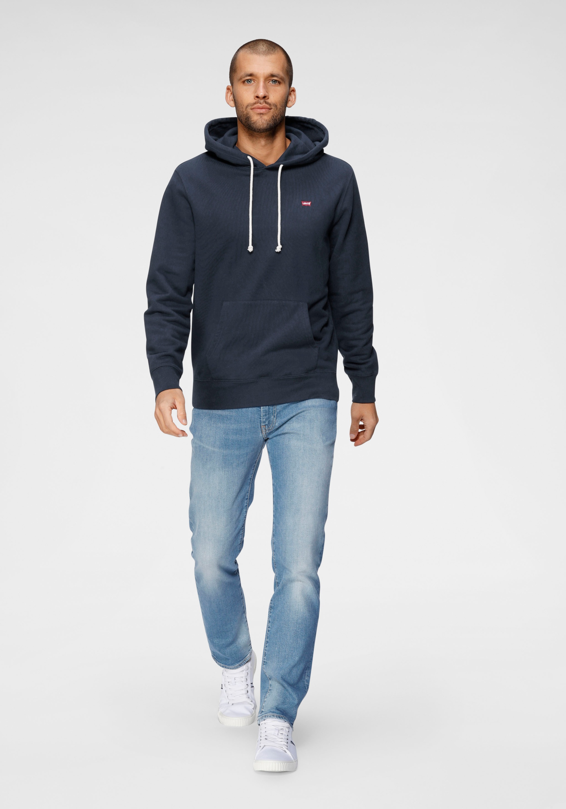 Levi's® Kapuzensweatshirt »NEW ORIGINAL HOODIE«, mit kleinem Batwing-Logo