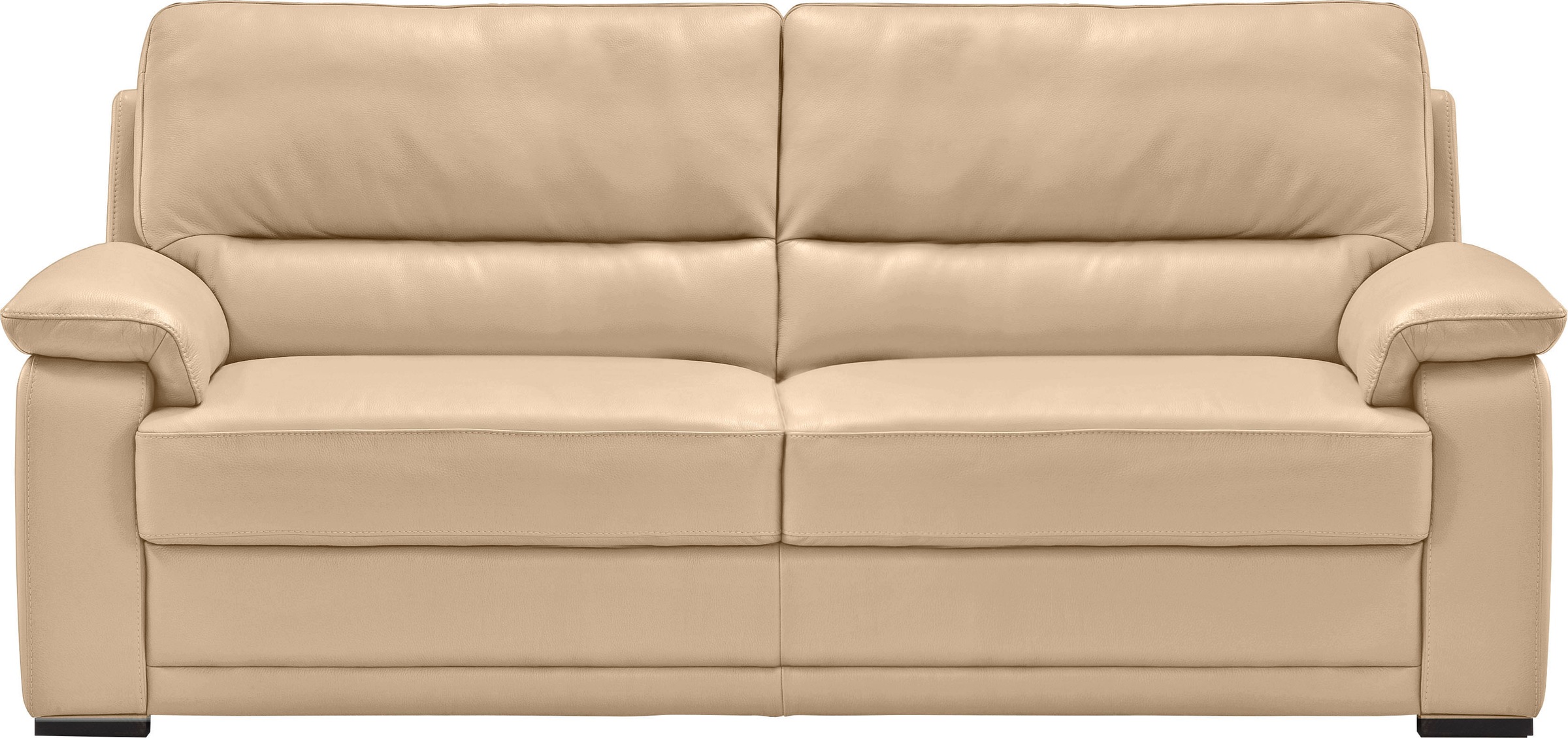Egoitaliano 2,5-Sitzer »Doris, modernes Designersofa, Ledersofa mit erstklassiger Sitzqualität«, edle Detailverarbeitung, perfekte Polsterung, aus hochwertigem Leder