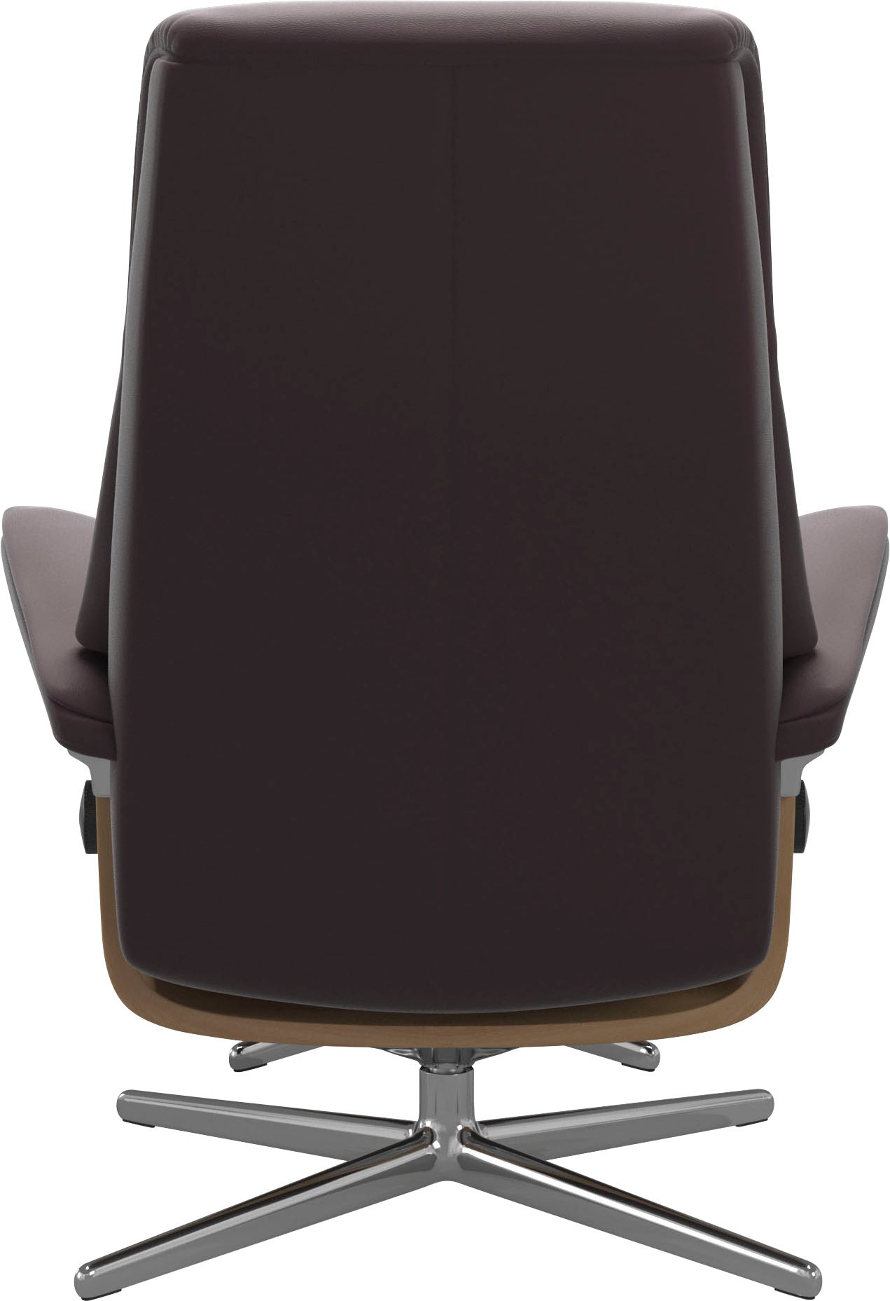 Stressless Relaxsessel "View" mit Cross Base, Größe S, M & L, Holzakzent Ei günstig online kaufen