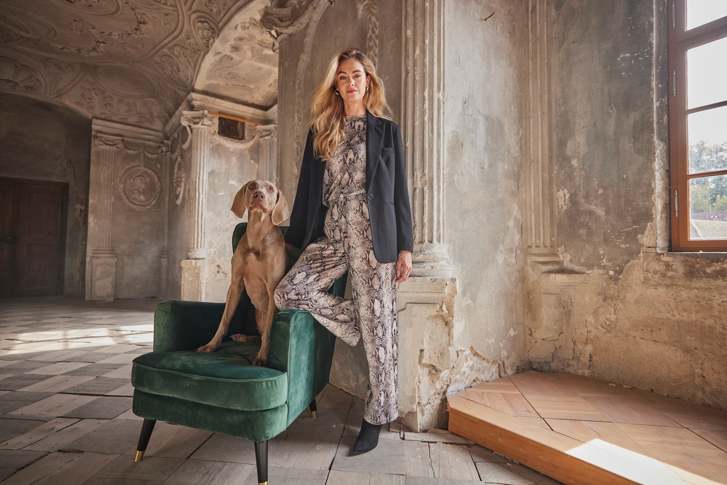 Aniston CASUAL Longblazer mit Reverskragen - NEUE KOLLEKTION