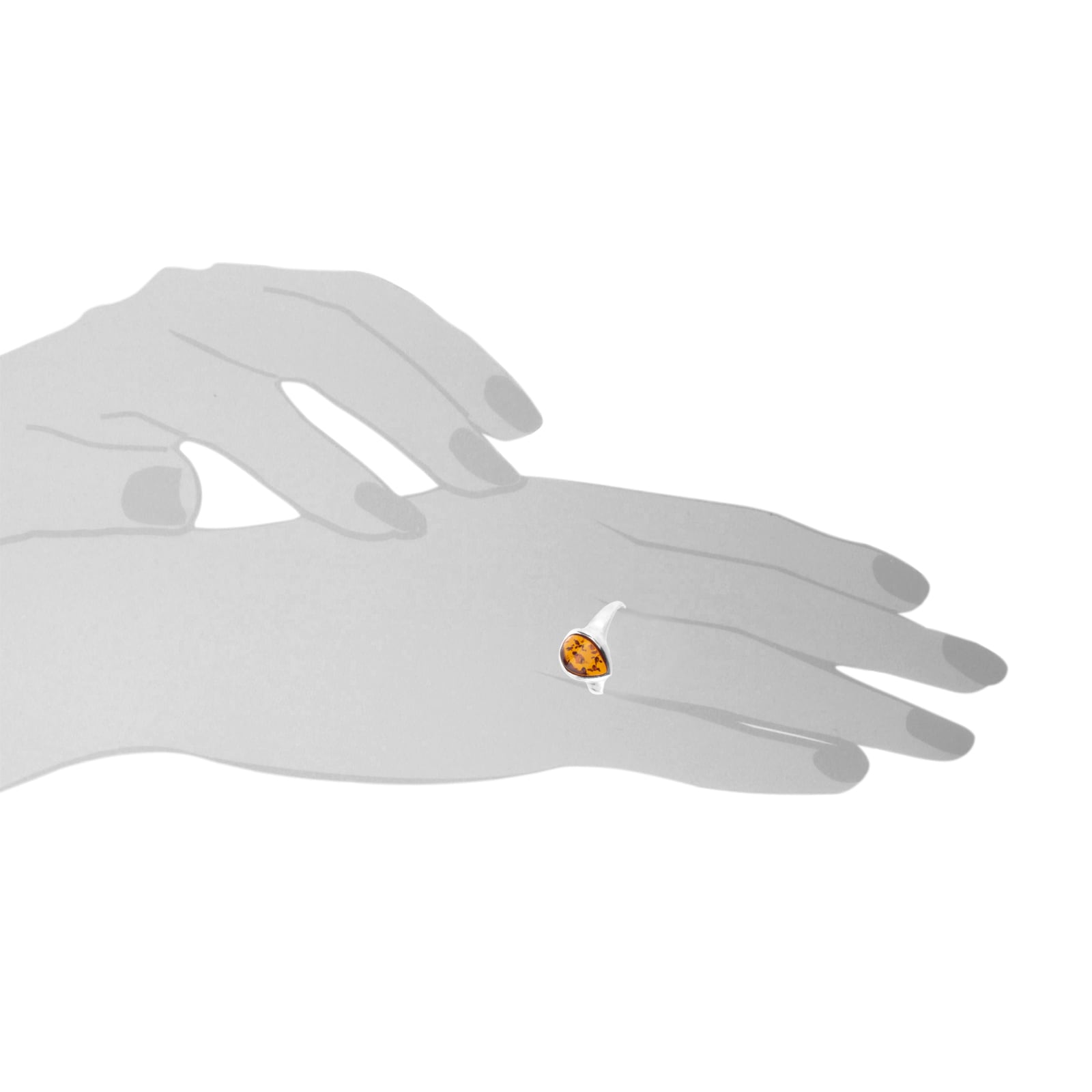 OSTSEE-SCHMUCK Fingerring »Ostsee-Schmuck Ring Enela Ring Enela«, (1 tlg.)
