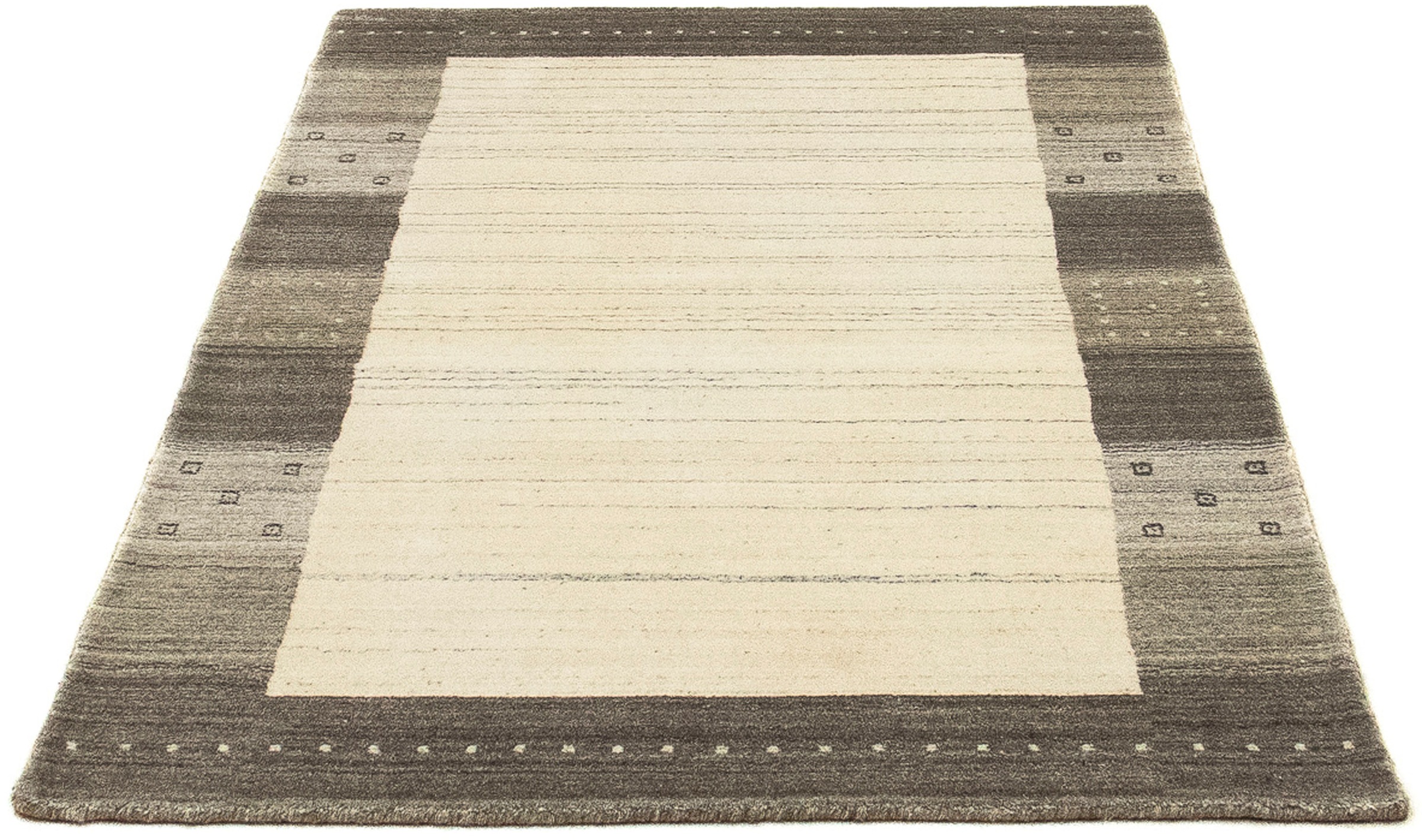 morgenland Wollteppich »Gabbeh - Loribaft Perser - 160 x 90 cm - beige«, re günstig online kaufen