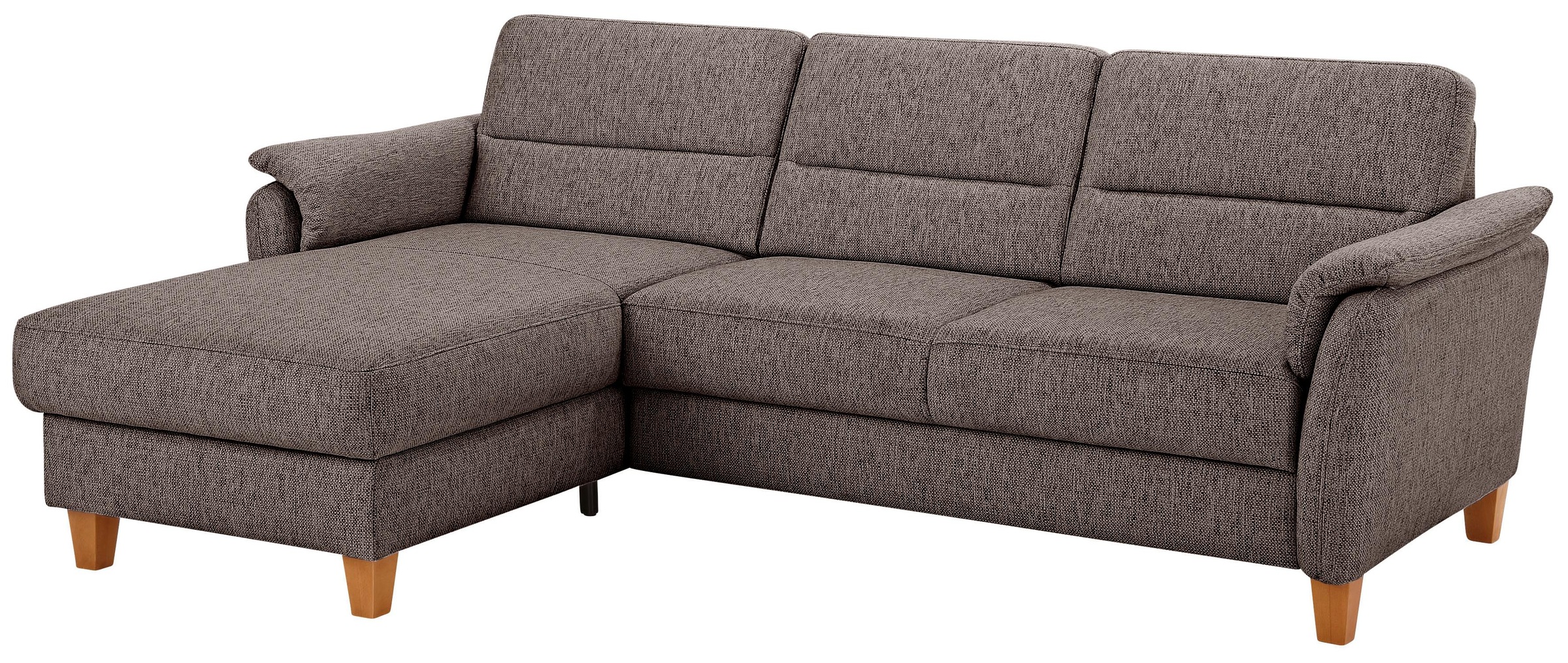 Home affaire Ecksofa »Palmera L-Form, B: 244 cm« optional Bettfunktion & Be günstig online kaufen