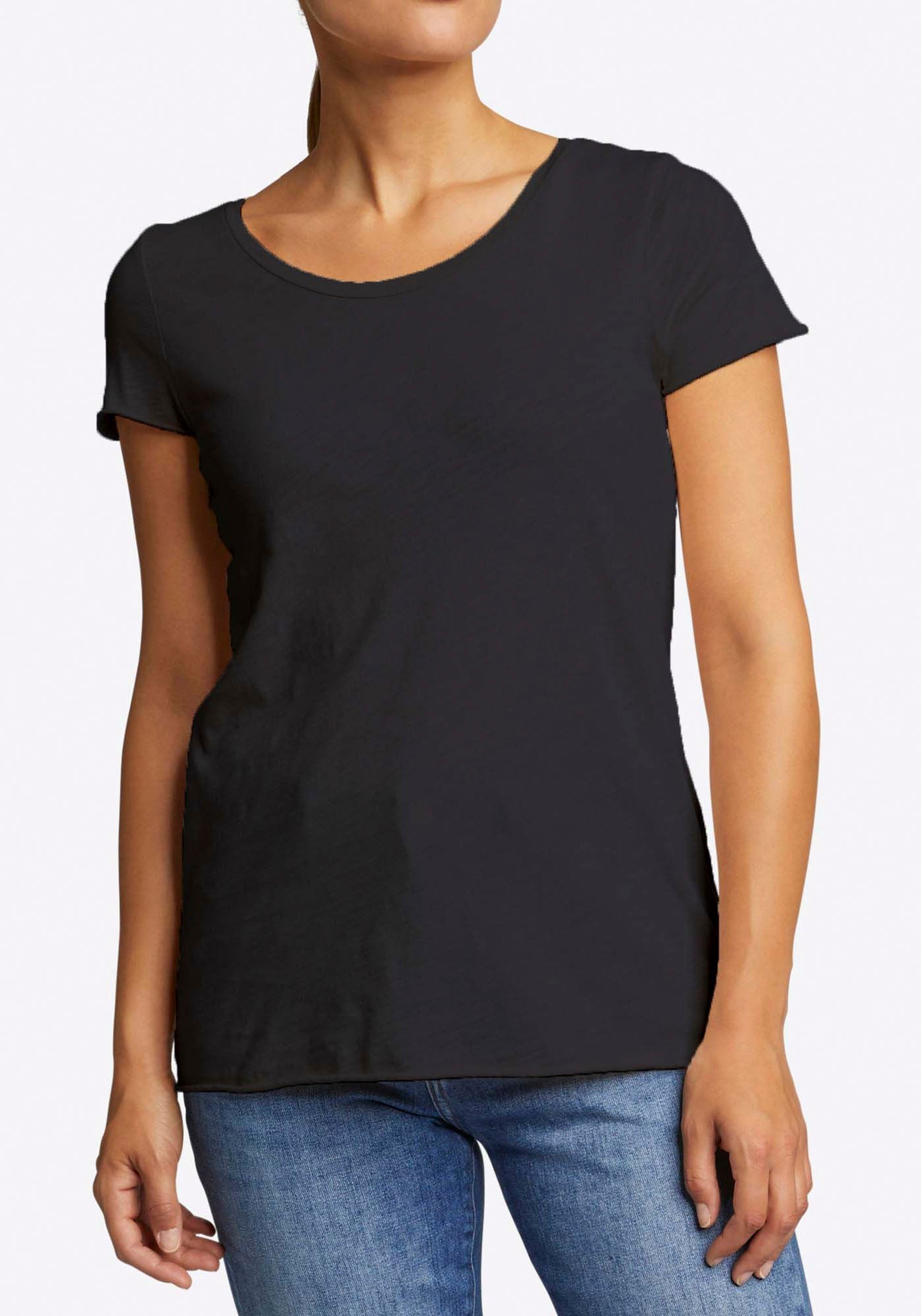 RICHROYAL T-Shirt in femininer Basic-Form