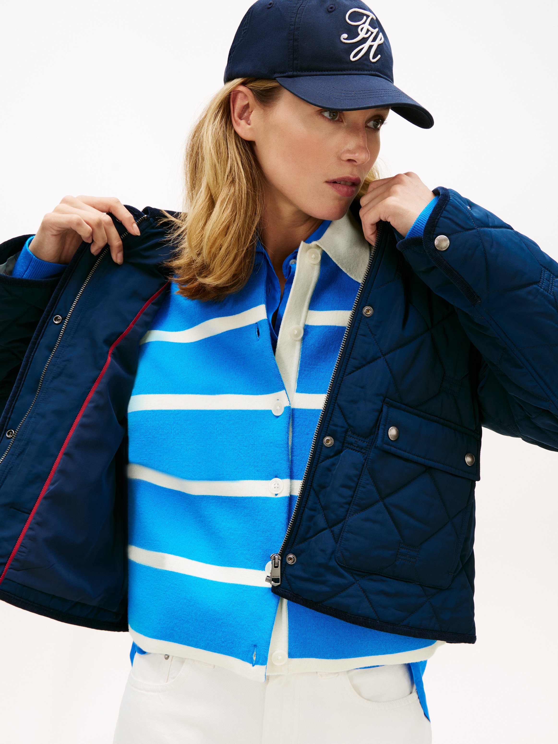 Tommy Hilfiger Steppjacke »PADDED FLAG QUILTED JACKET«